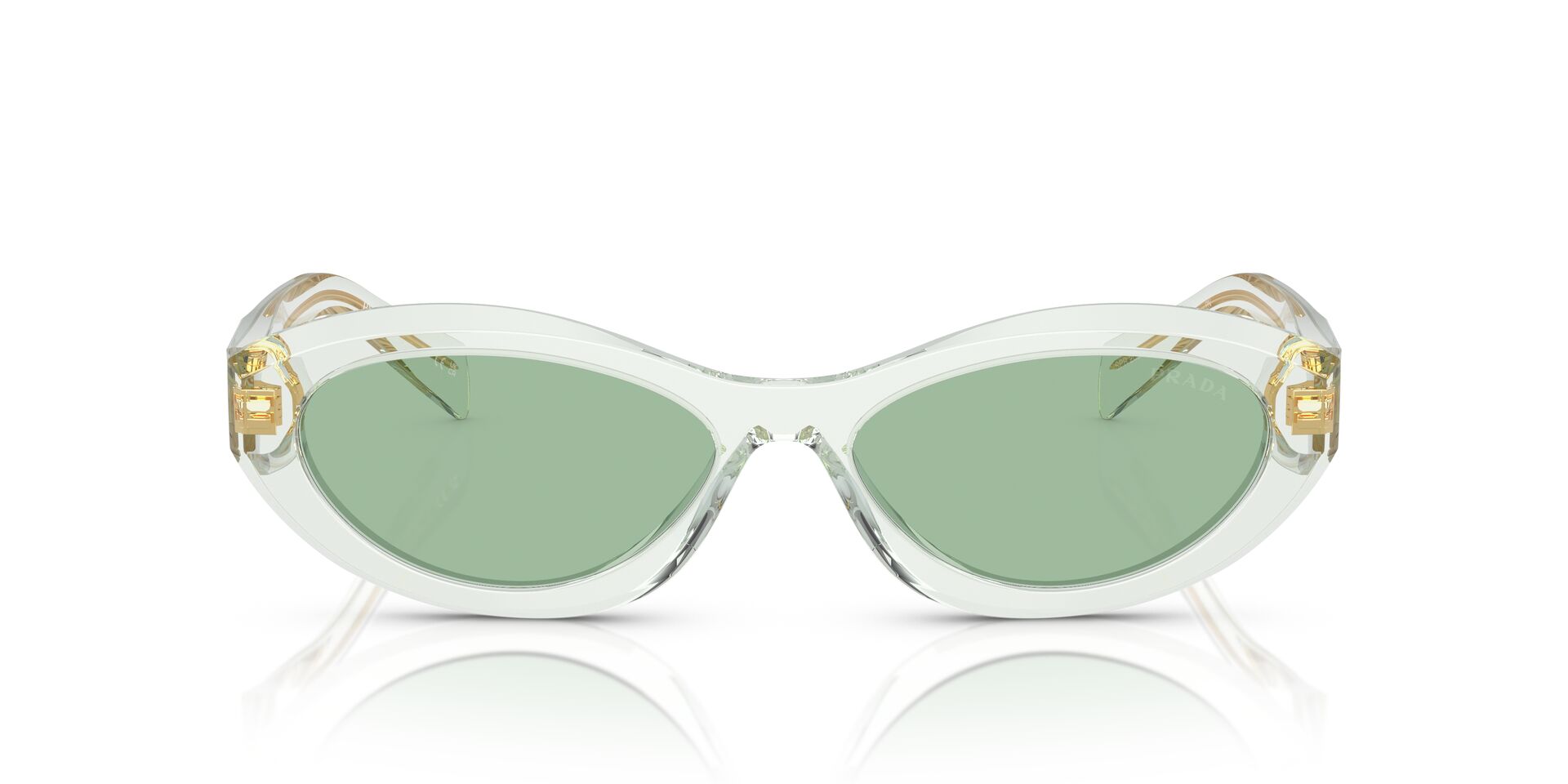 PRADA-26ZS/S 14R20E TRANSPARENT MINT(GREEN 55*16, Menta transparente, hi-res image number 1