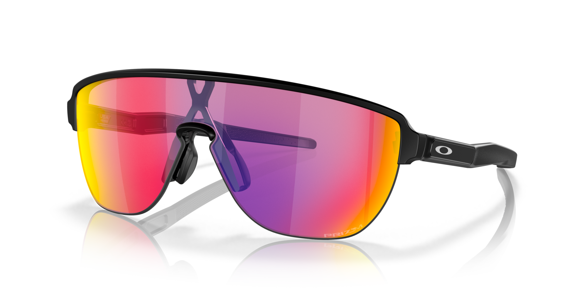 OAKLEY-CORRIDOR-9248 924802 MATTE BLACK (PRIZM ROAD) 42*, Negro mate, hi-res image number 0