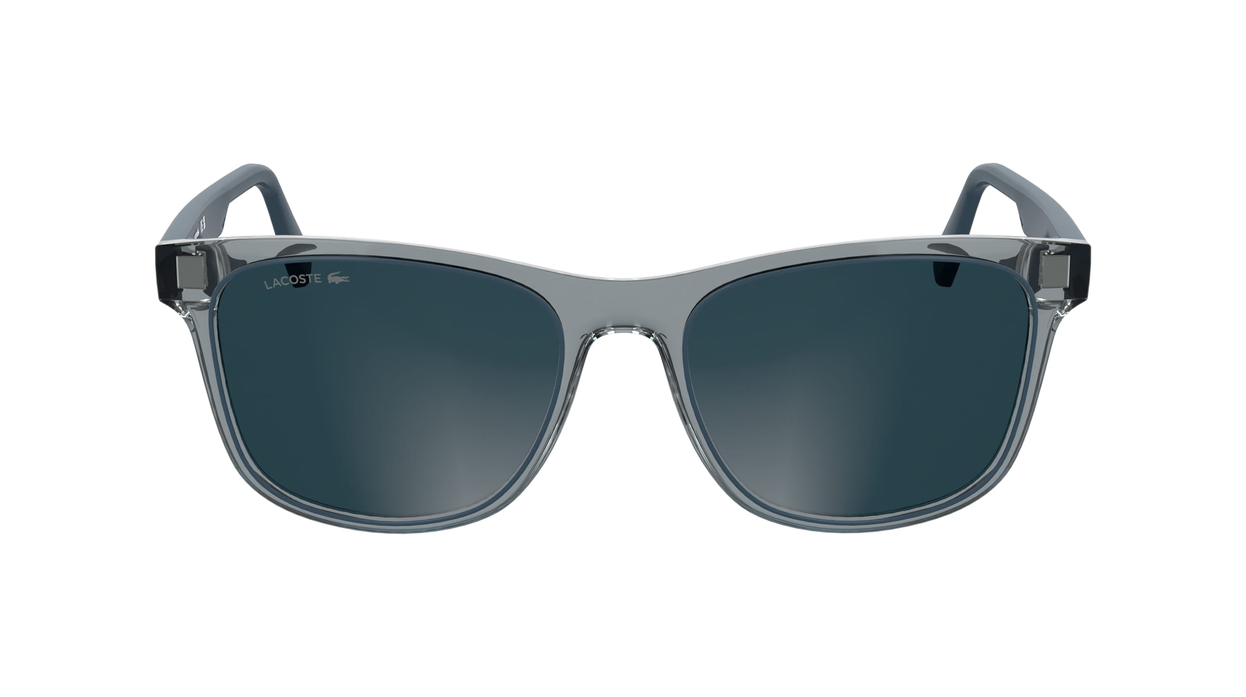 LACOSTE-L6054S/S 035 TRANSPARENT GREY 55*18, Gris transparente, hi-res image number 1