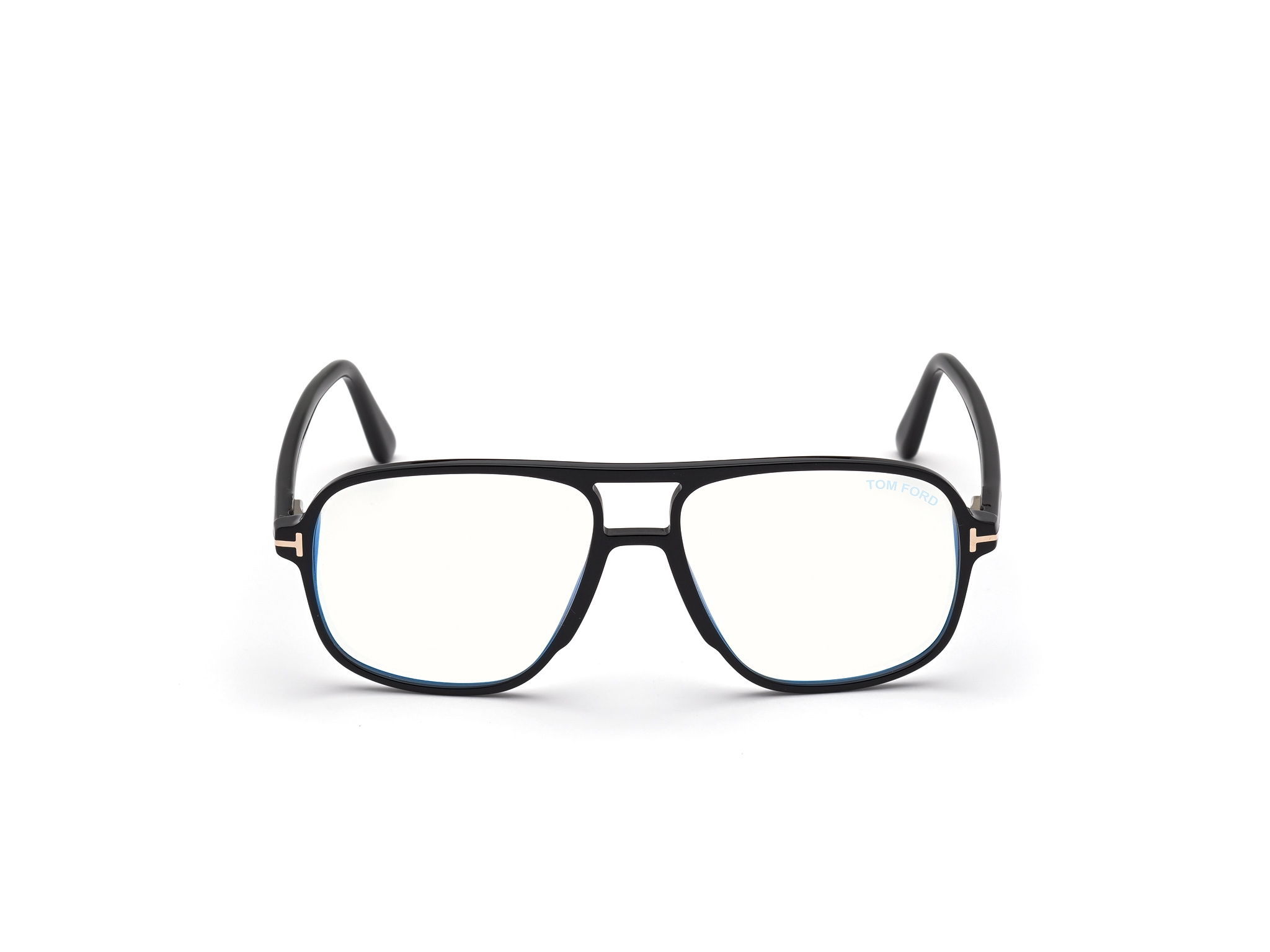TOMFORD-5737B/G 001 shiny black+Filtro azul 56*15, Negro, hi-res image number 6