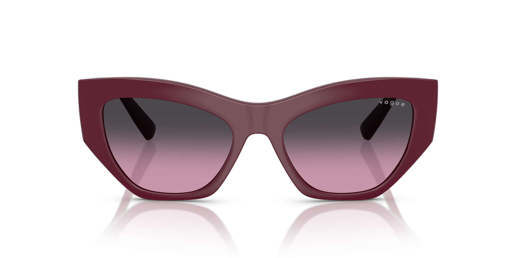 VOGUE-5607/S 287590 FULL CHERRY(VIOLET GRADIENT GREY 53*18, Cereza, hi-res image number 1