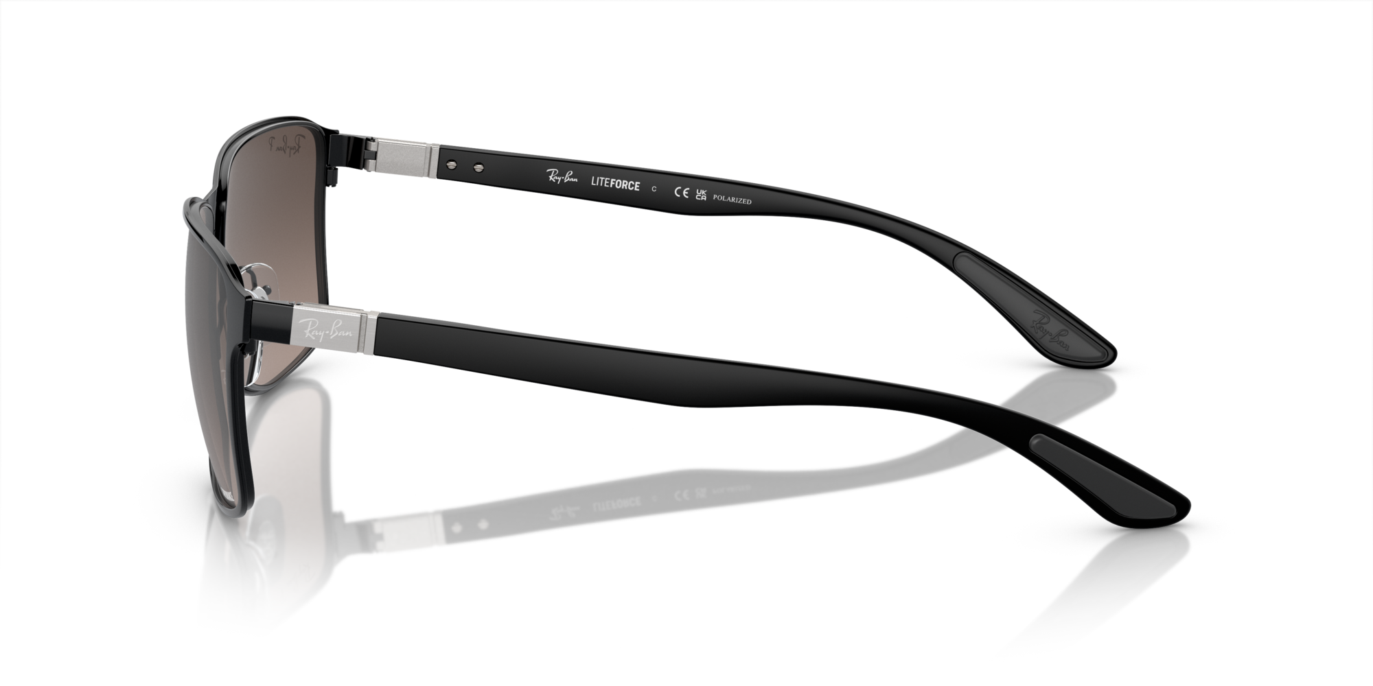 RB-3721CH 186/5J MATTE BLACK ON BLACK(GREY MIRROR POLAR 59*17, , hi-res image number 2