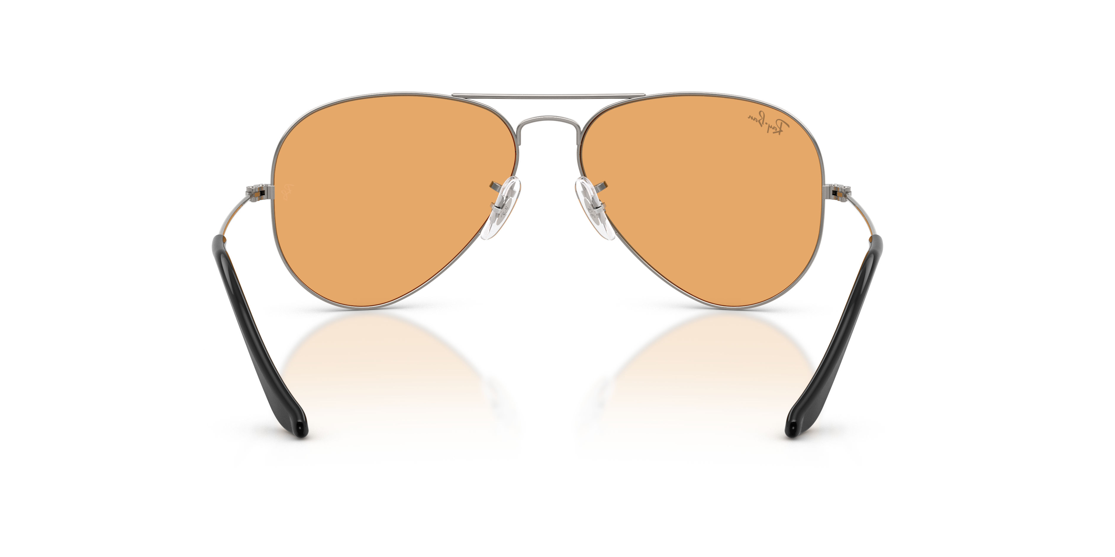 RB-3025 004/33 GUNMETAL(ORANGE 58*14, Plata, hi-res image number 3
