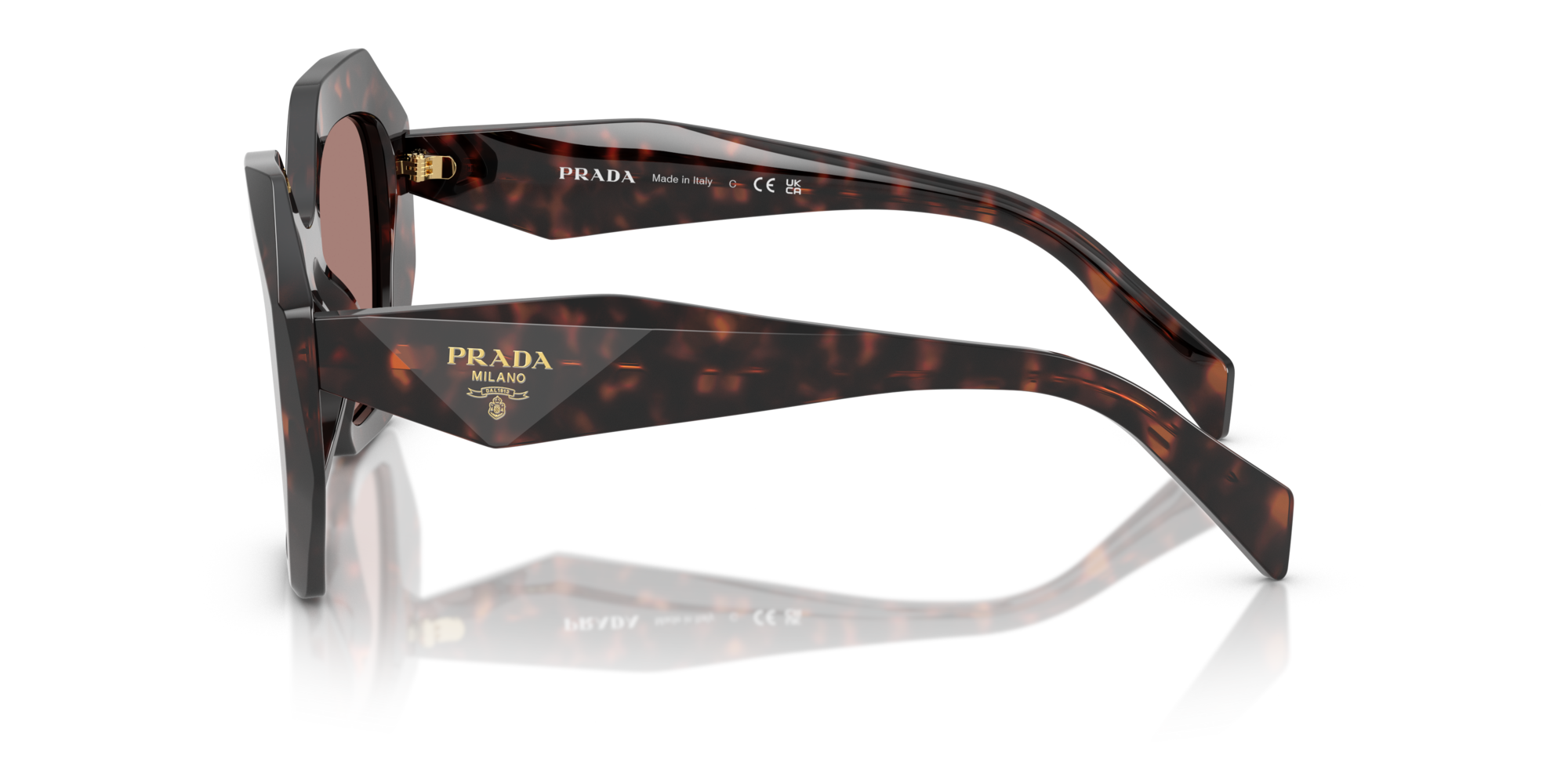 PRADA-16WS/S 17N60B ROOT TORTOISE(LIGHT BROWN 53*20, Carey raíz, hi-res image number 2