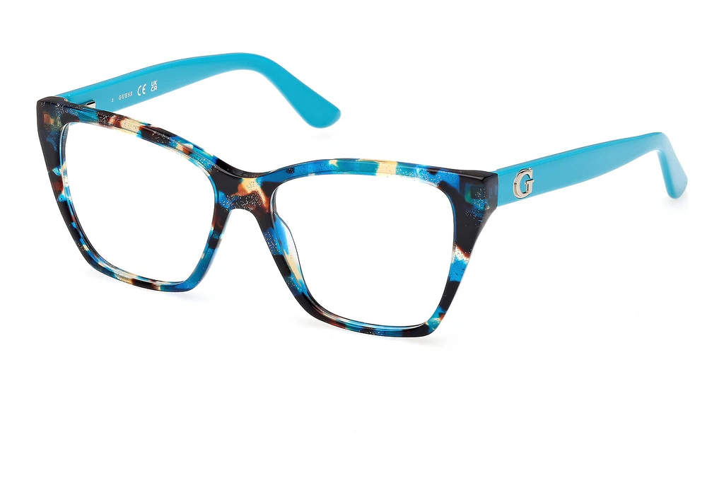 GUESS-50235/G 087 shiny turquoise 52*15, Azul, hi-res image number 0