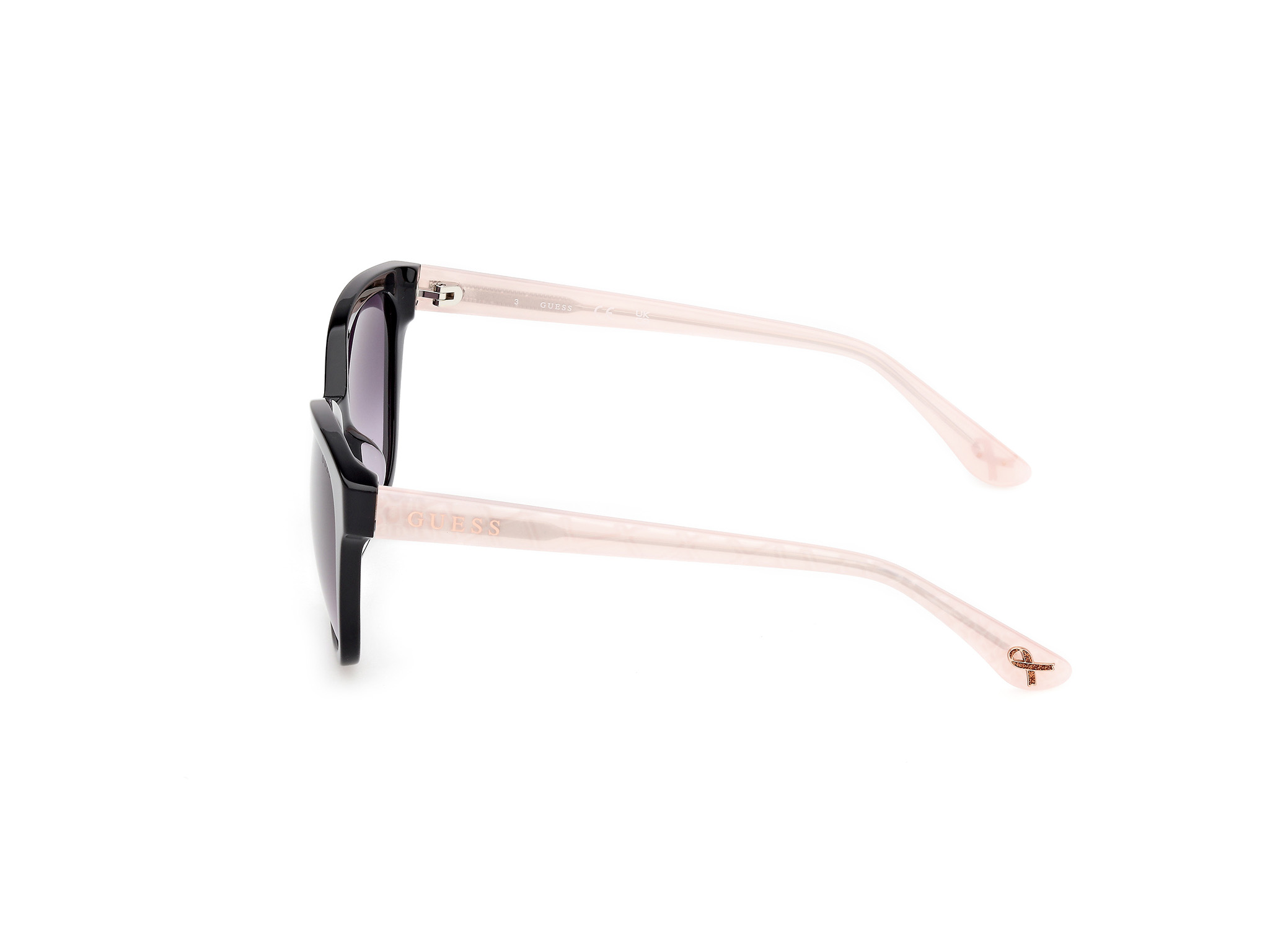 GUESS-00164-H/S 01B*3 shiny black /pink ED.CANCER MAMA 56*17, , hi-res image number 2