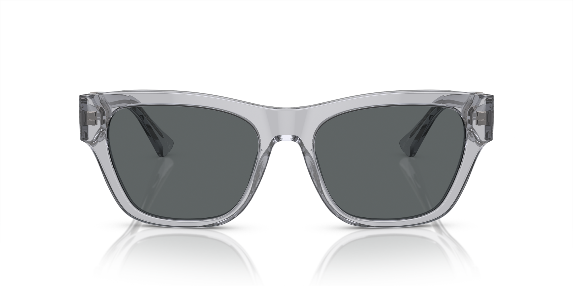 VERSACE-4457/S 543287 GREY TRANSPARENT(DARK GREY 55*18, , hi-res image number 1