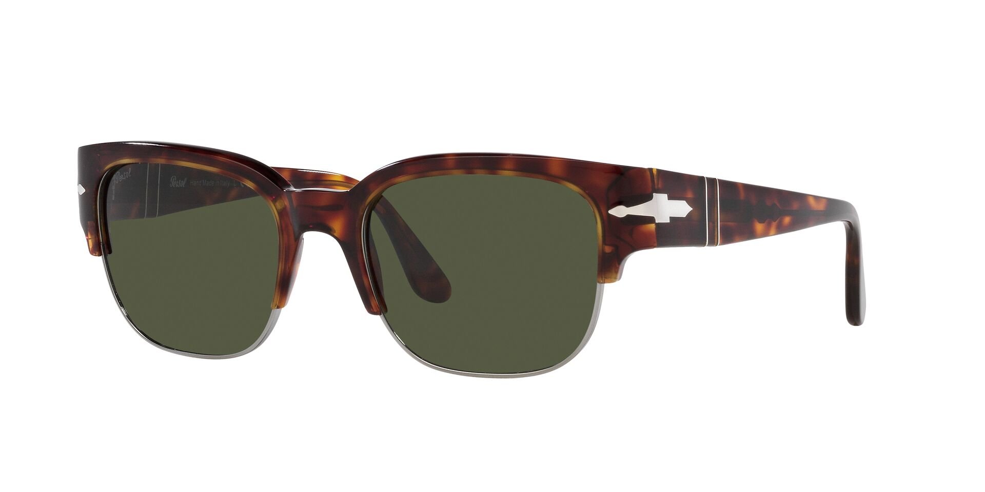 PERSOL-3319S/S 24/31 HAVANA(GREEN 52*20, , hi-res image number 0