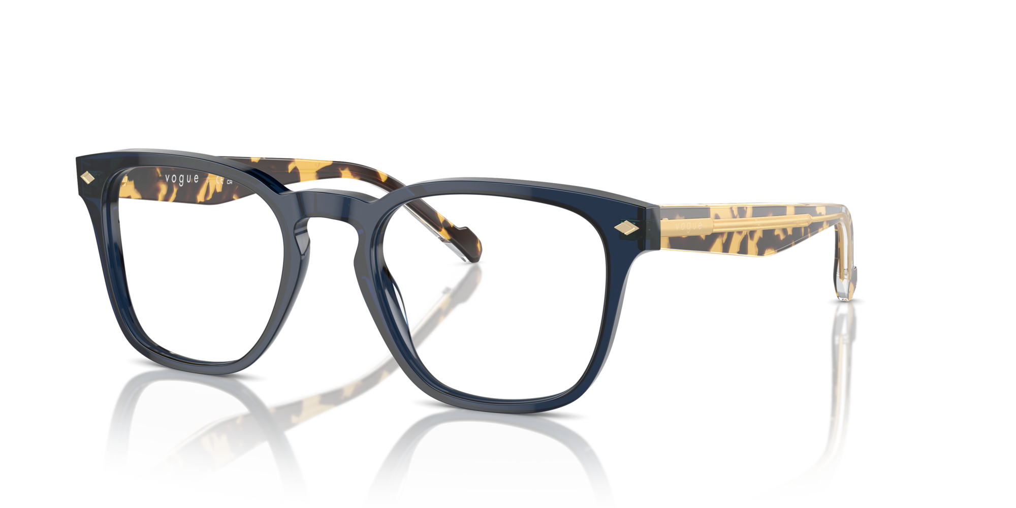 VOGUE-5570/G 3143 TRANSPARENT BLUE 51*20, , hi-res image number 0