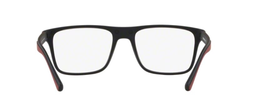 EMPORIO-4115/S 5042/1W MATTE (CLIP) BLACK 54*18, Negro-Rojo, hi-res image number 1