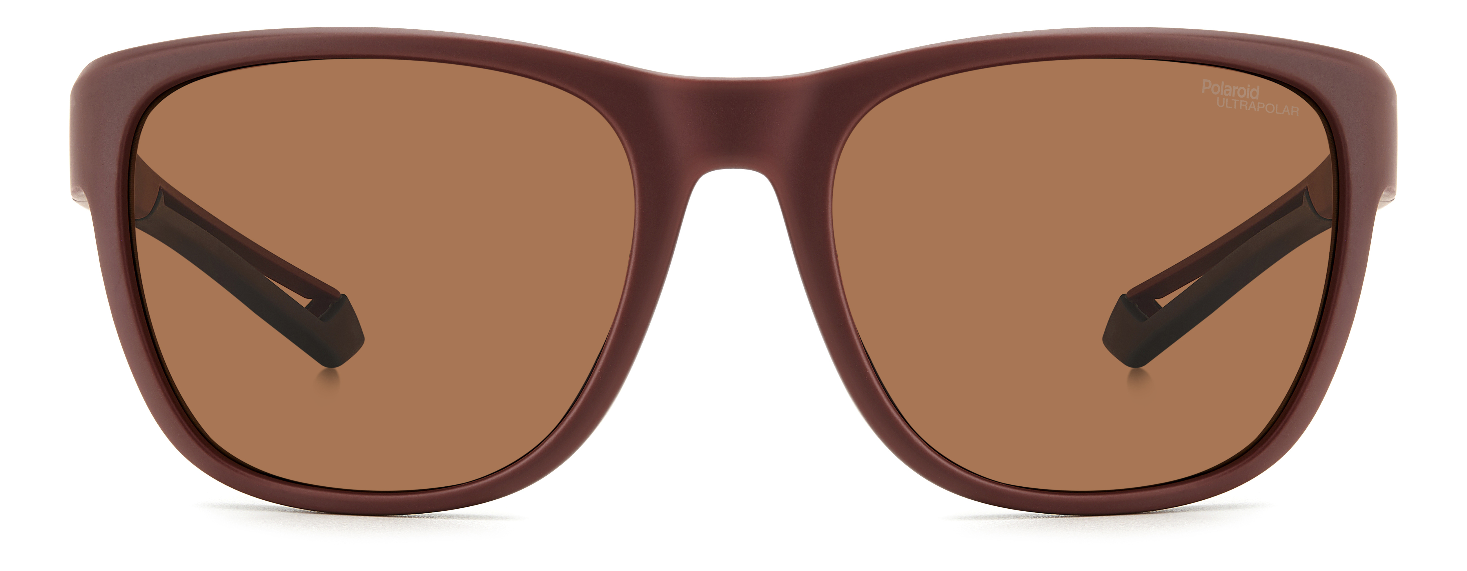 POLAROID-7051/S 7BL*47 MATTE BURGUNDY(BROWN POLAR HIGH CONTRAST 57*19, Granate mate, hi-res image number 1