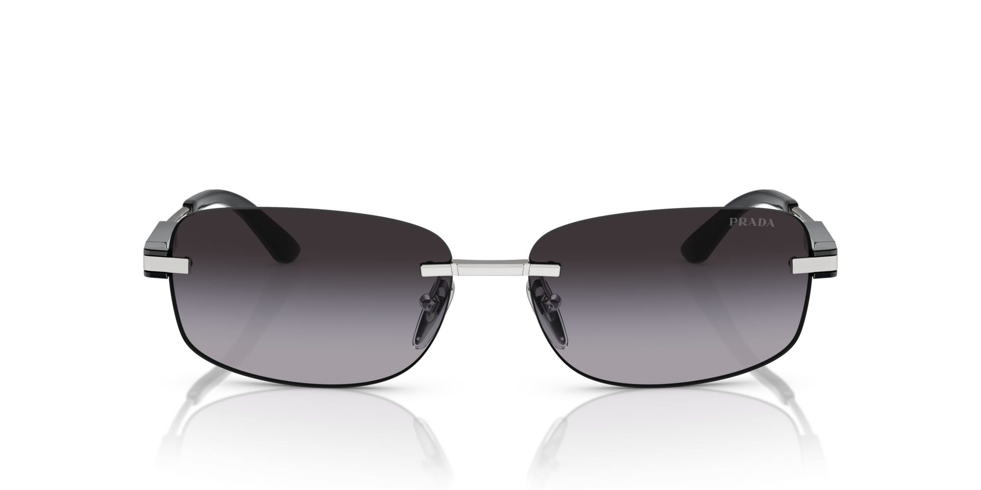 PRADA-68ZS/S 1BC095S SILVER (GREY GRADIENT 60*15, , hi-res image number 1