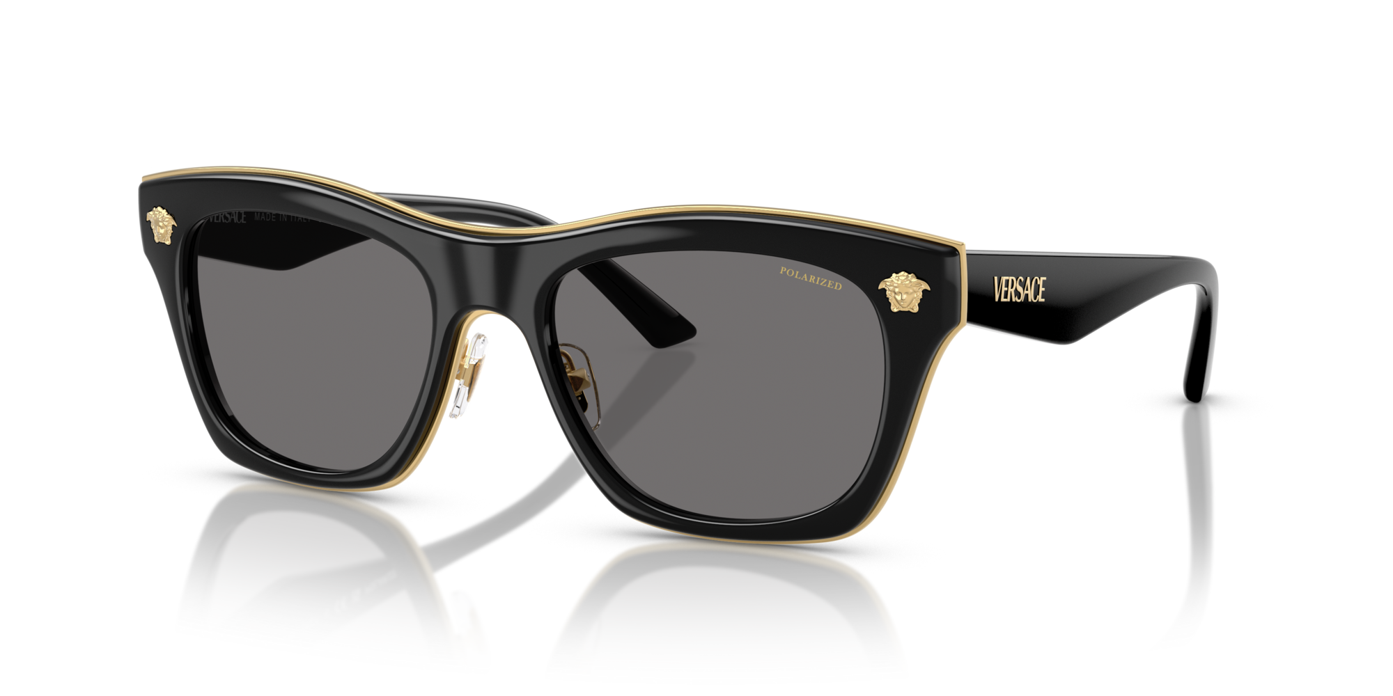 VERSACE-2272/S GB1/81 BLACK(DARK GREY POLAR 53*18, , hi-res image number 0