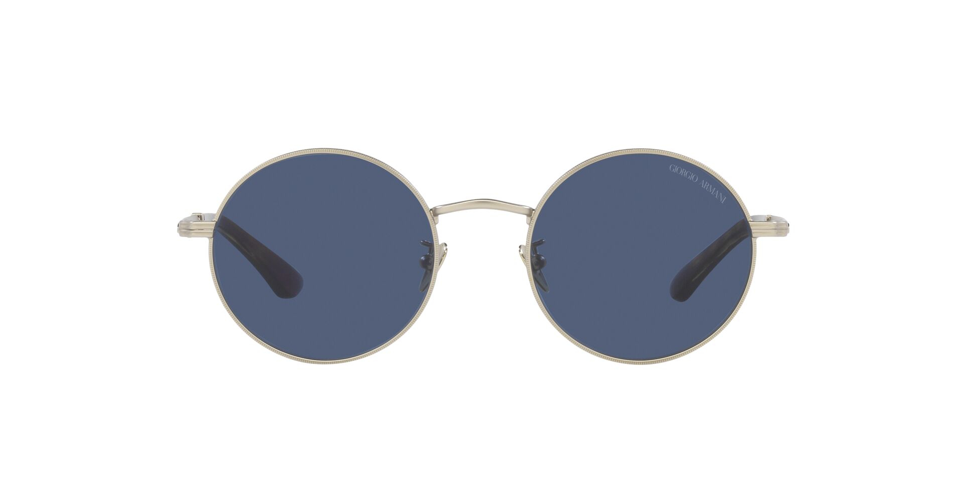 ARMANI-6140/S 300280 MATTE PALE GOLD(DARK BLUE 50*20, Plata, hi-res image number 11