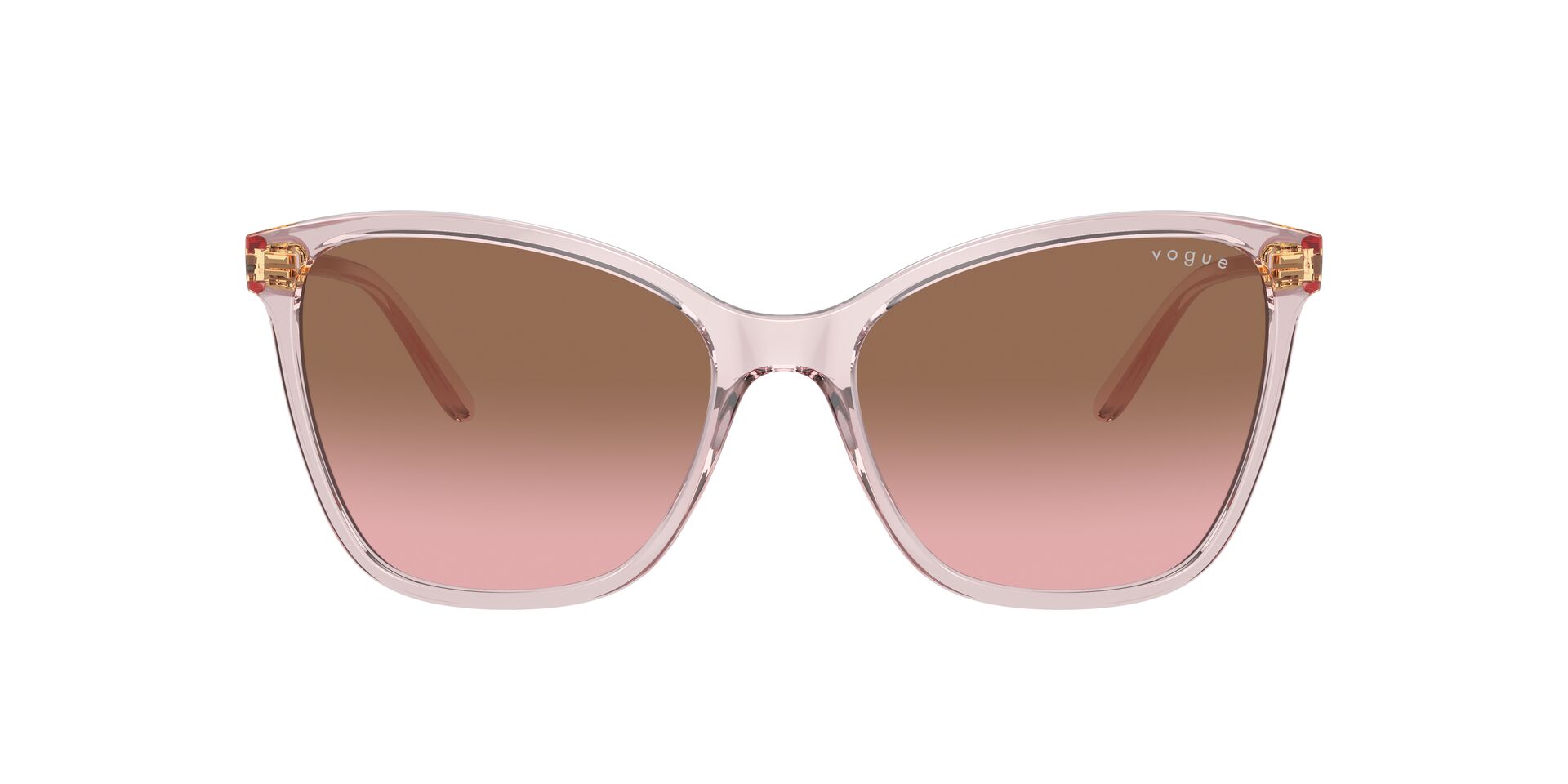 VOGUE-5520/S 294214 TRANSPARENT PINK(PINK GRADIENT BROWN 56*17, Rosa transparente, hi-res image number 1