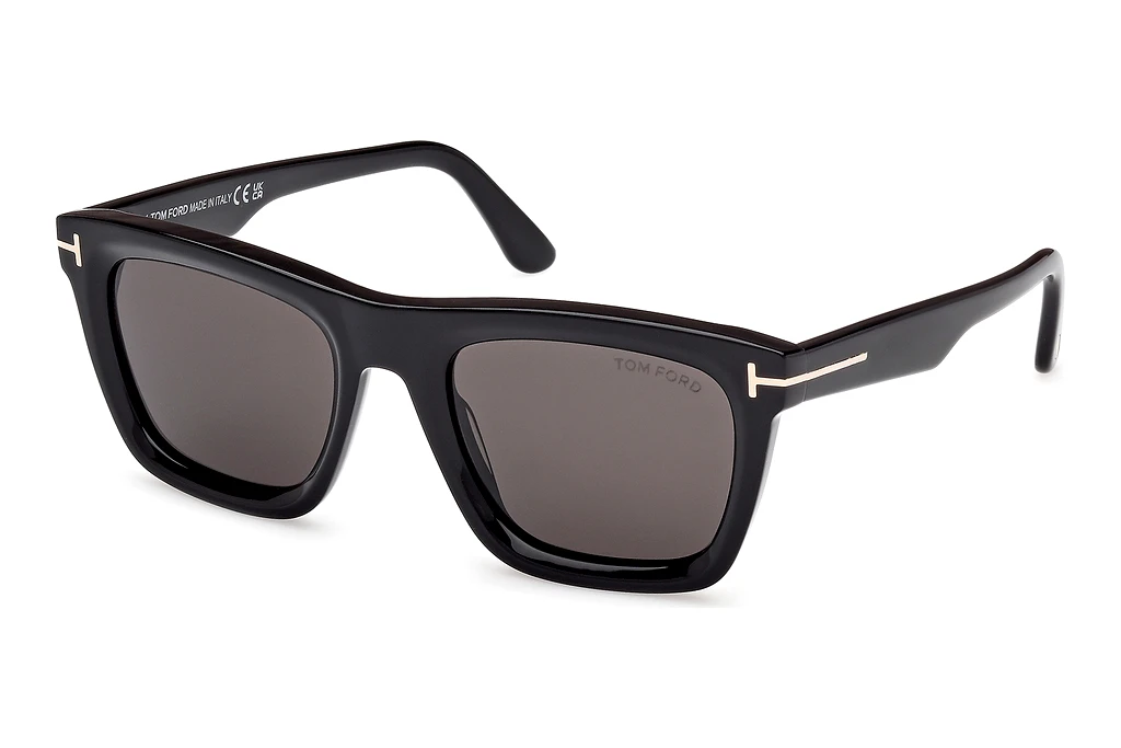TOMFORD-1207/S 01A shiny black 52*21, Negro, hi-res image number 0