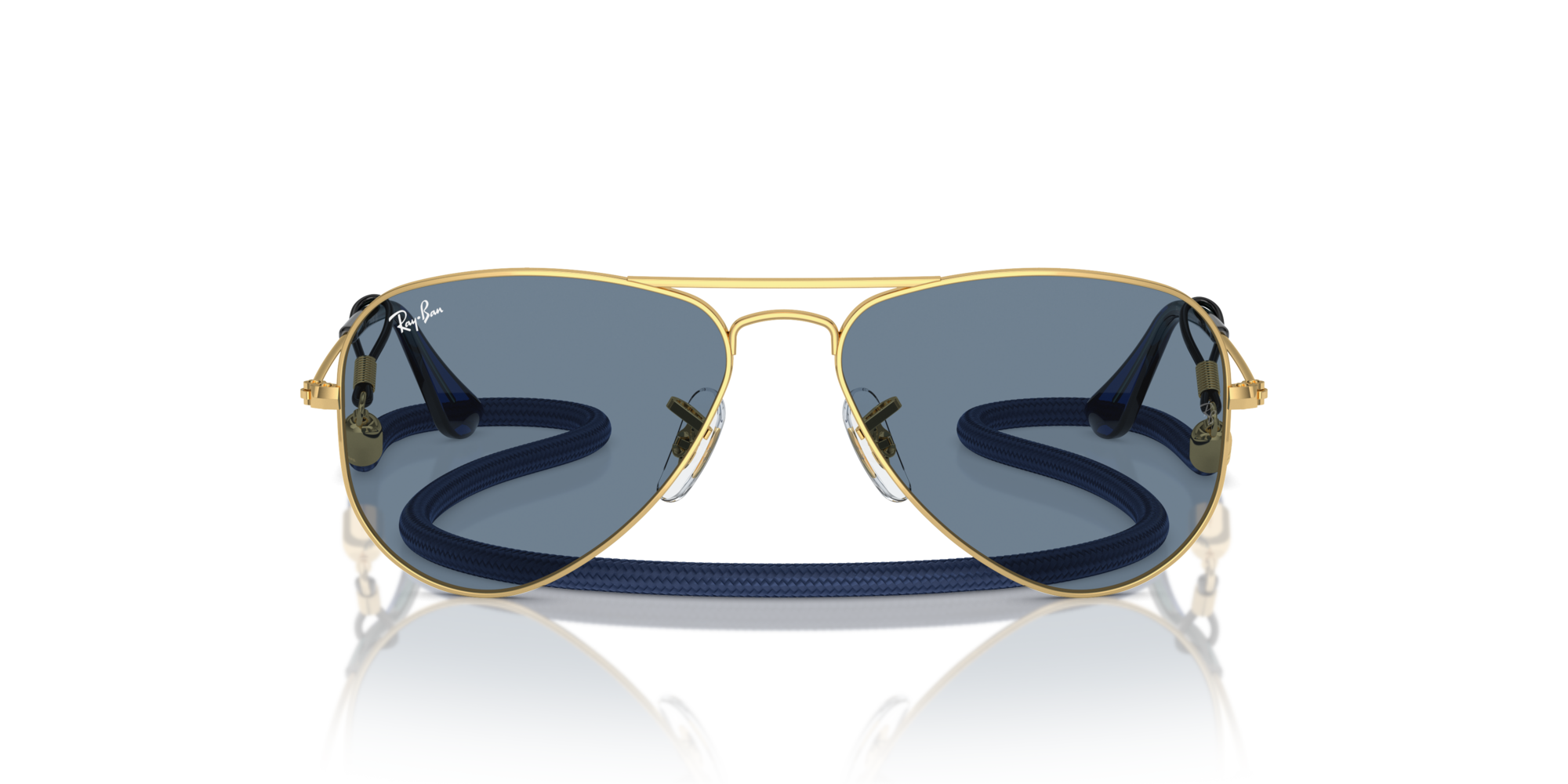 RJ-9506S 223/1U ARISTA(LIGHT BLUE MIRROR 52*14, Dorado, hi-res image number 1