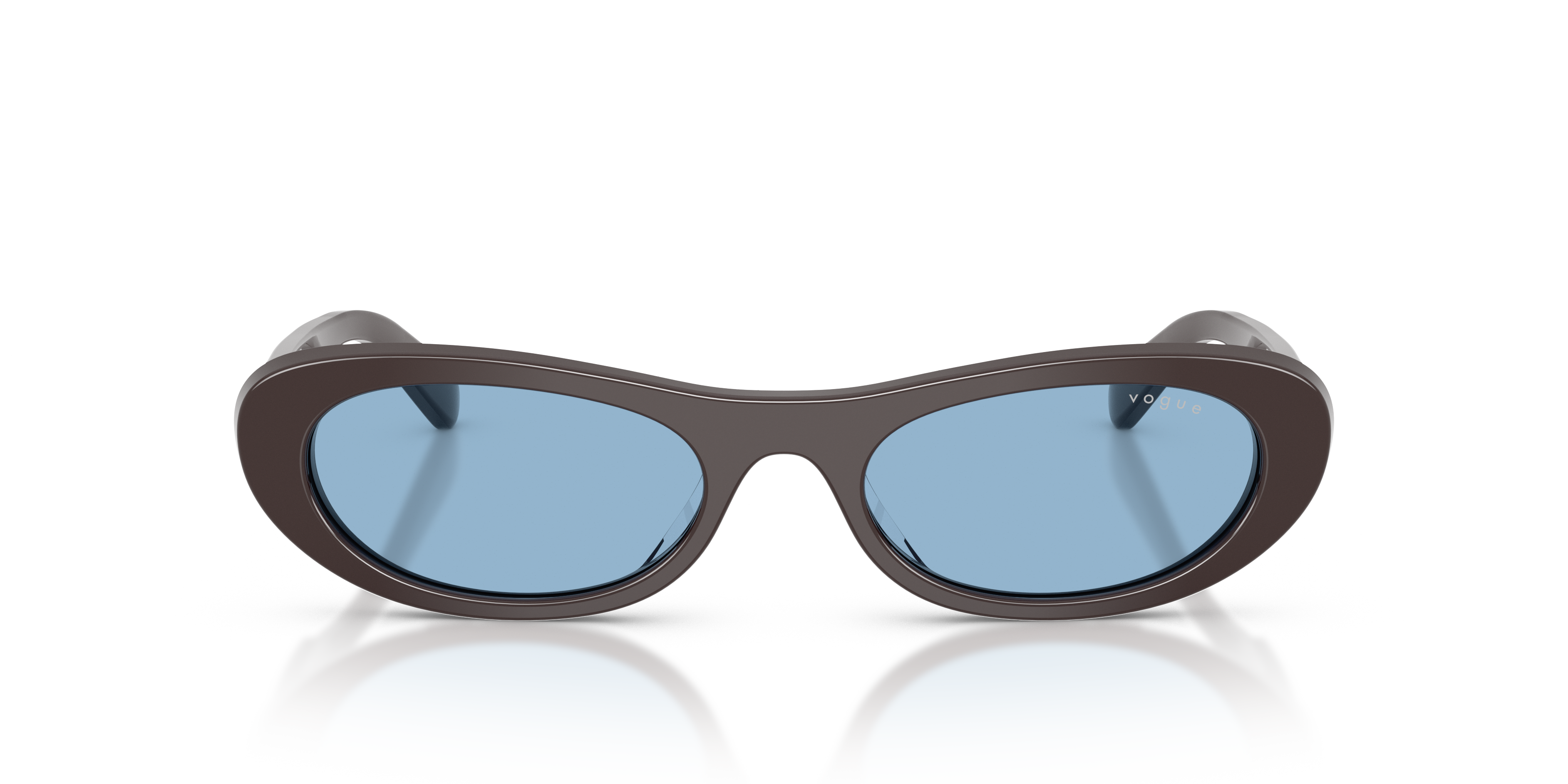 VOGUE-5695SU/S 326972 FULL MOKA(LIGHT BLUE 53*19, , hi-res image number 1