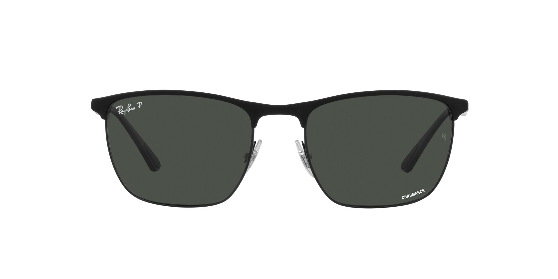 RB-3686 186/K8 MATTE BLACK ON BLACK(POLAR DARK GREY 57*19, Negro, hi-res image number 1