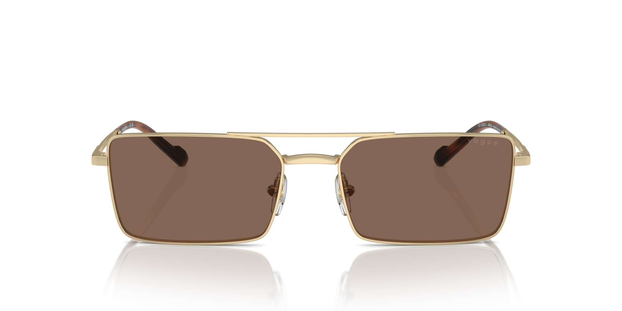 VOGUE-4309S/S 848/73 DARK BROWN 3N 55*18, , hi-res image number 1