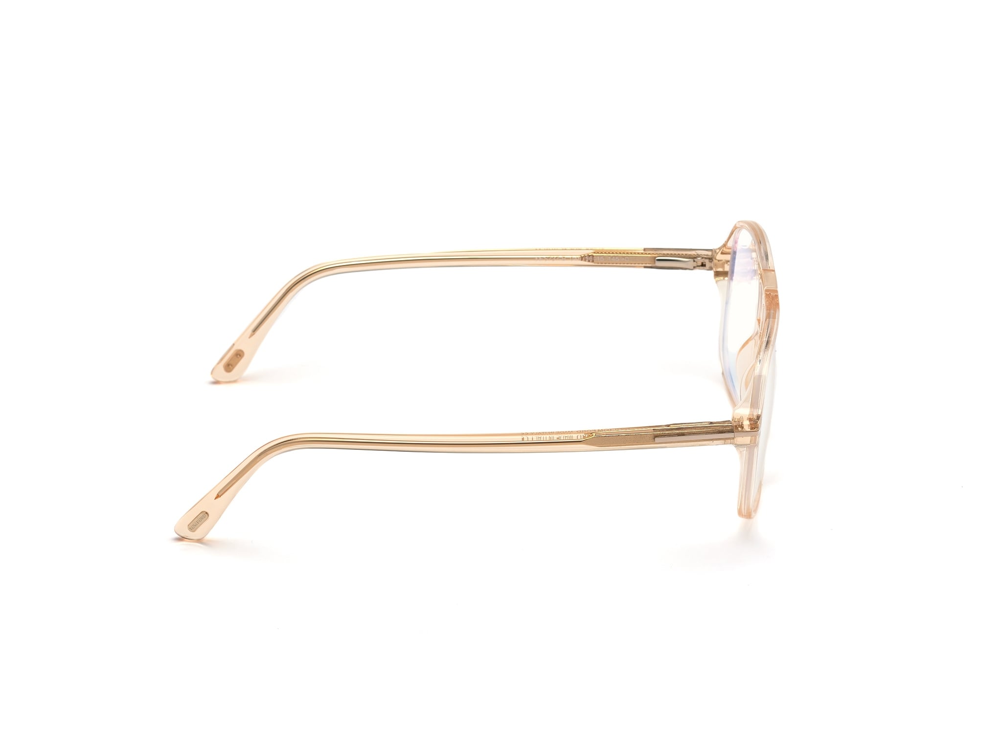 TOMFORD-5737B/G 045 shiny light brown+Filtro azul 56*15, Marr&oacute;n, hi-res image number 4
