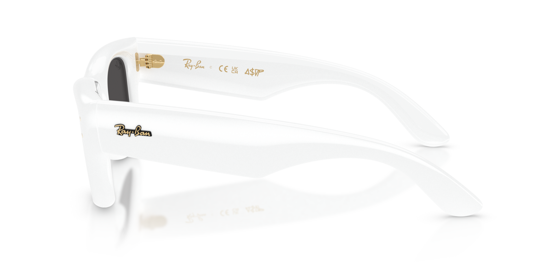 RB-4940 671/87 WHITE (DARK GREY 47*23, Blanco, hi-res image number 2