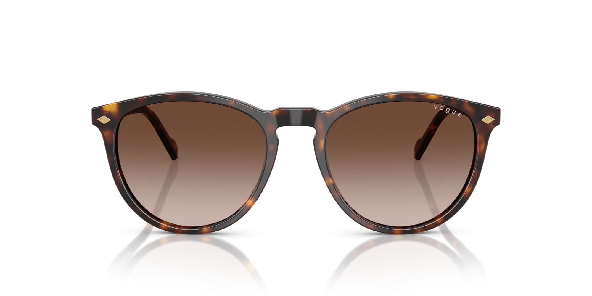 VOGUE-5599/S W65613 DARK HAVANA(GRADIENT BROWN 53*19, , hi-res image number 1