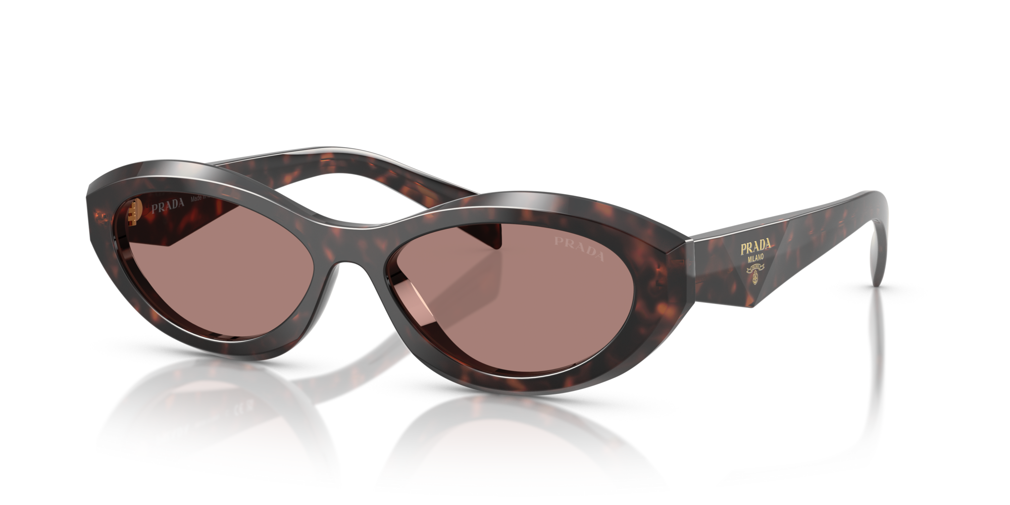 PRADA-26ZS/S 17N60B TORTOISE 55*16, Carey raíz, hi-res image number 0