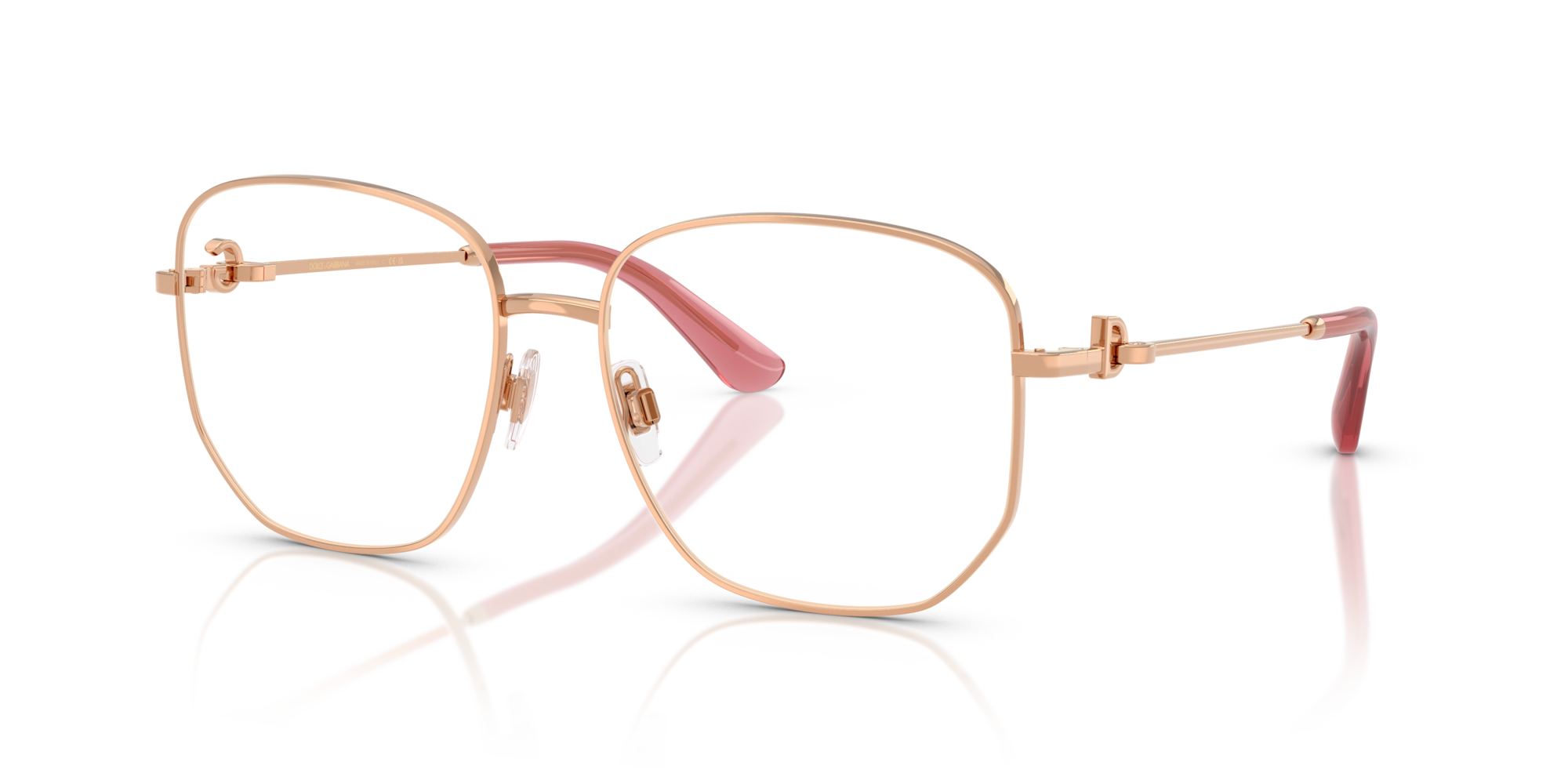 GABBANA-1356/G 1298 ROSE GOLD 55*16, , hi-res image number 0