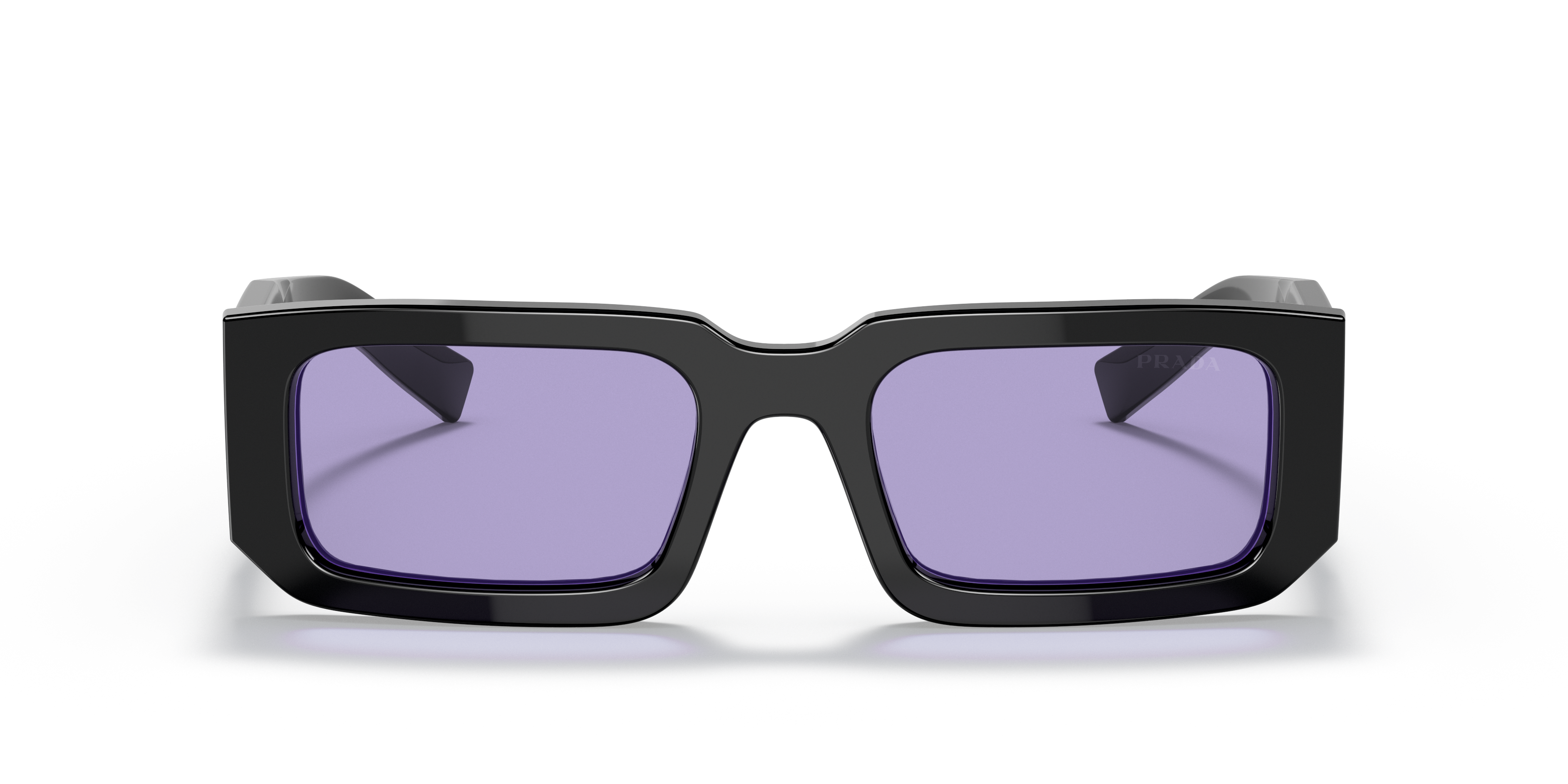 PRADA-06YS/S 02Z01O BLACK/BLUE VIOLET 53*21, Negro | Azul, hi-res image number 1
