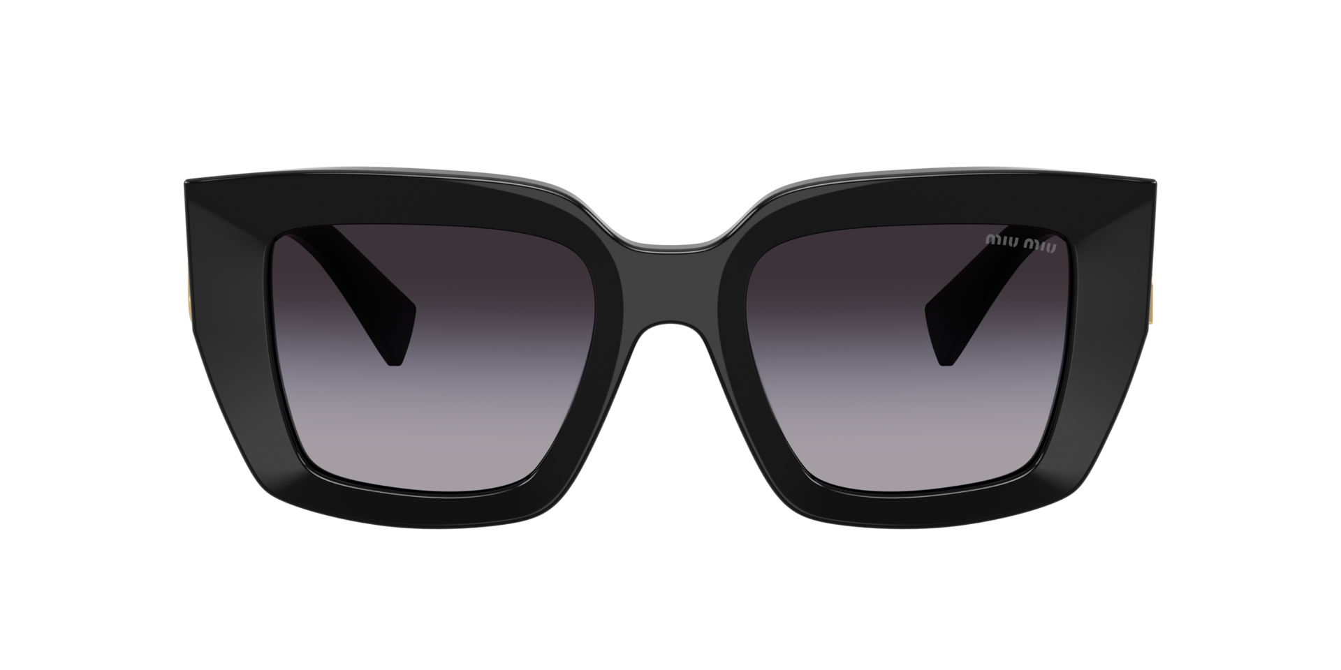 MIUMIU-B05S/S 16K90A BLACK (GRADIENT GREY) 51*21, , hi-res image number 1