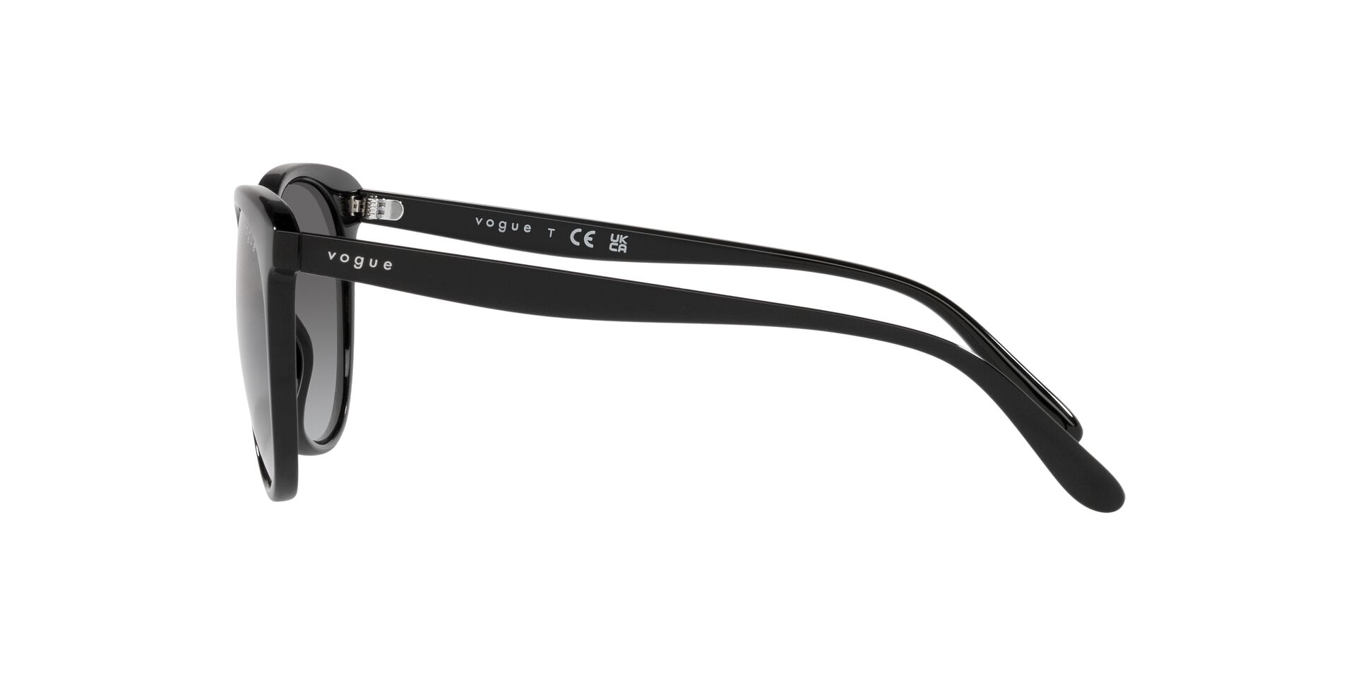 VOGUE-5453/S W44/11 BLACK(GRADIENT GREY 53*18, Negro, hi-res image number 2