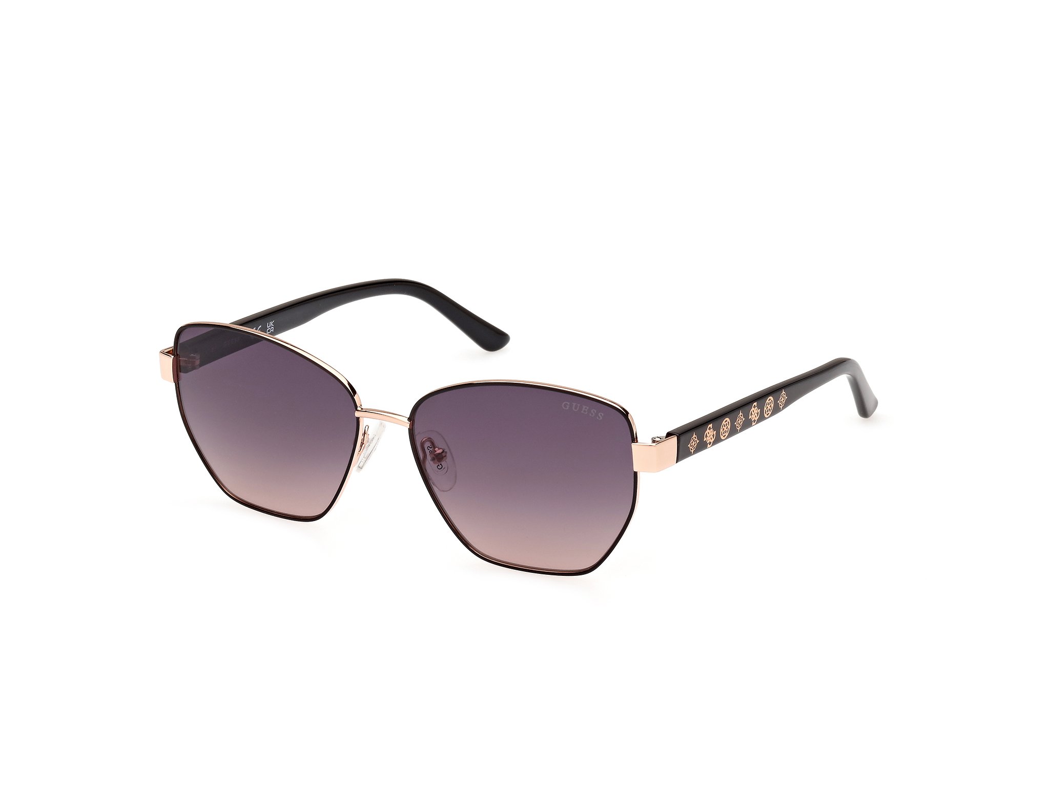 GUESS-00102/S 05B black/other 56*14, Negro, hi-res image number 0