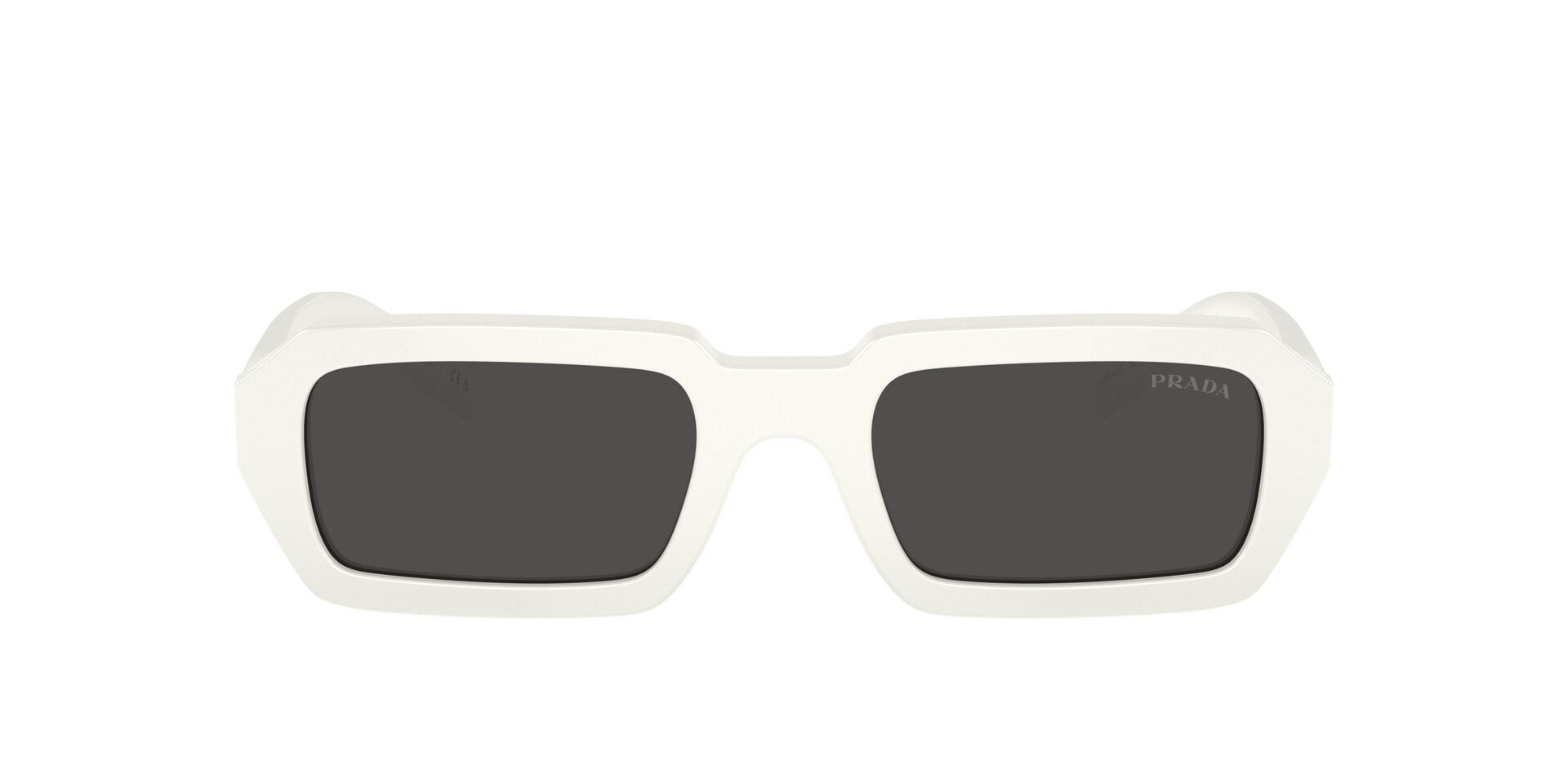 PRADA-A12S/S 17K08Z WHITE(DARK GREY 52*21, Blanco, hi-res image number 1