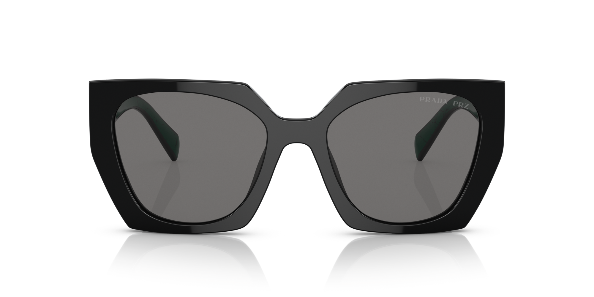 PRADA-15WS/S 1AB-5Z1 NEGRA/NEGRA VERDE 54*19, Negro, hi-res image number 1