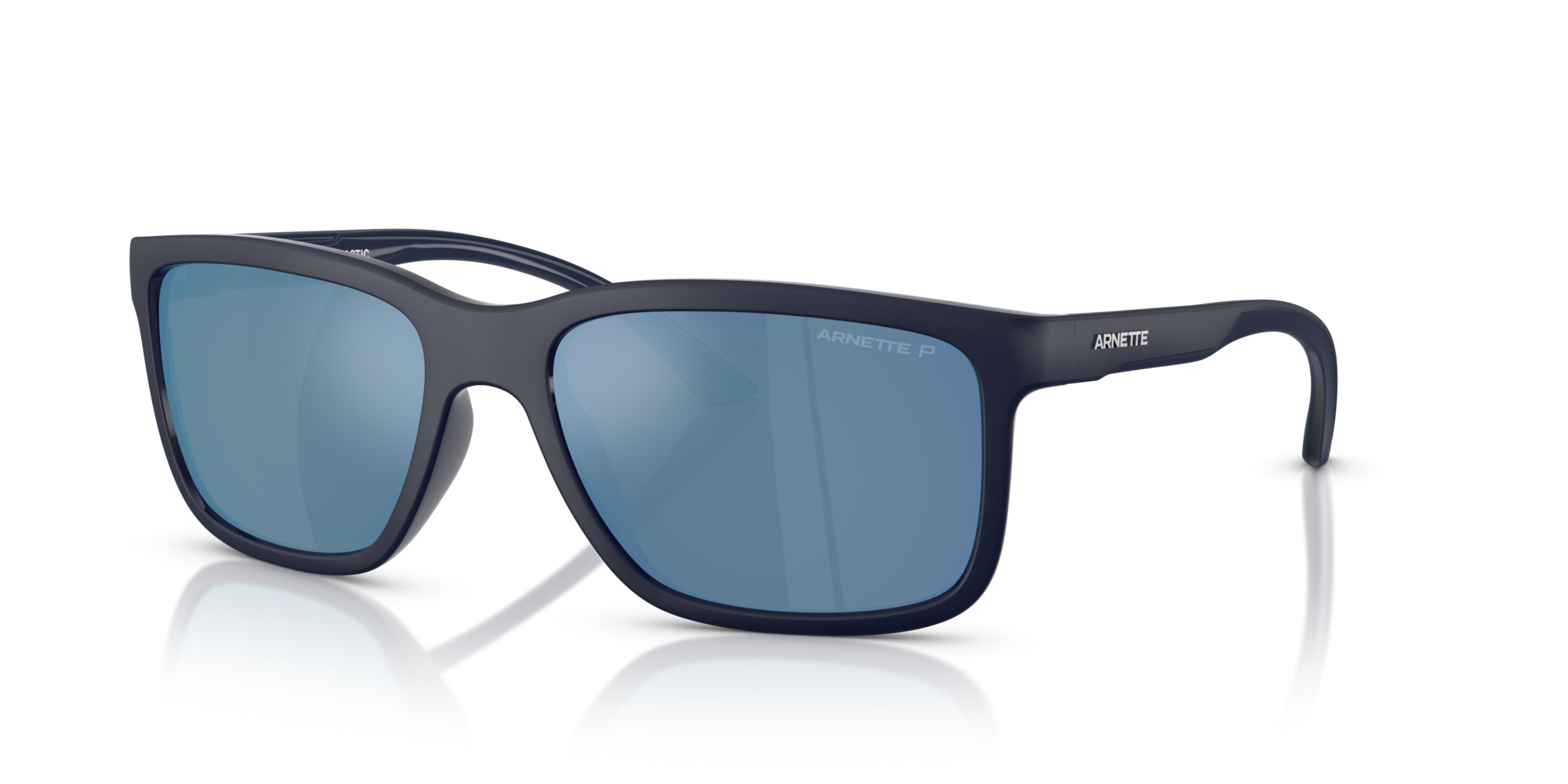 ARNETTE-4359 276222 DARK BLUE MATTE/SHINY(DARK GREY MIRROR WATER POLAR 57*18, Azul, hi-res image number 0