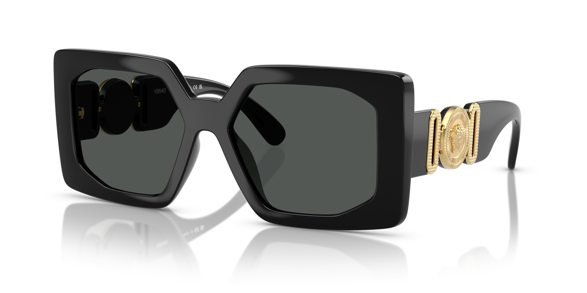 VERSACE-4478U/S GB1/87 BLACK(DARK GREY 55*17, , hi-res image number 0