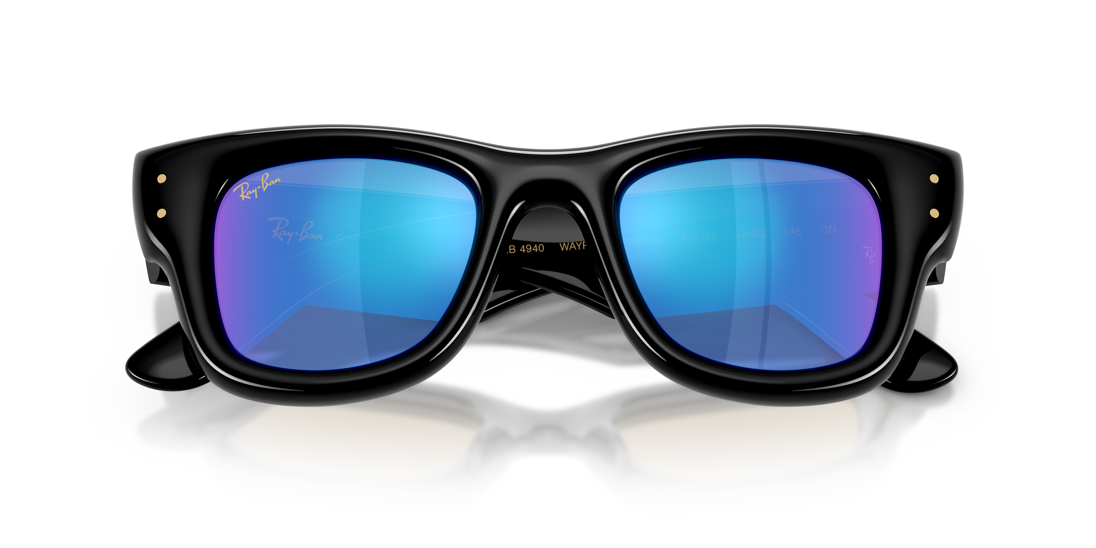 RB-4940 601/55 BLACK(LIGHT GREEN MIRROR BLUE 50*23, , hi-res image number 4