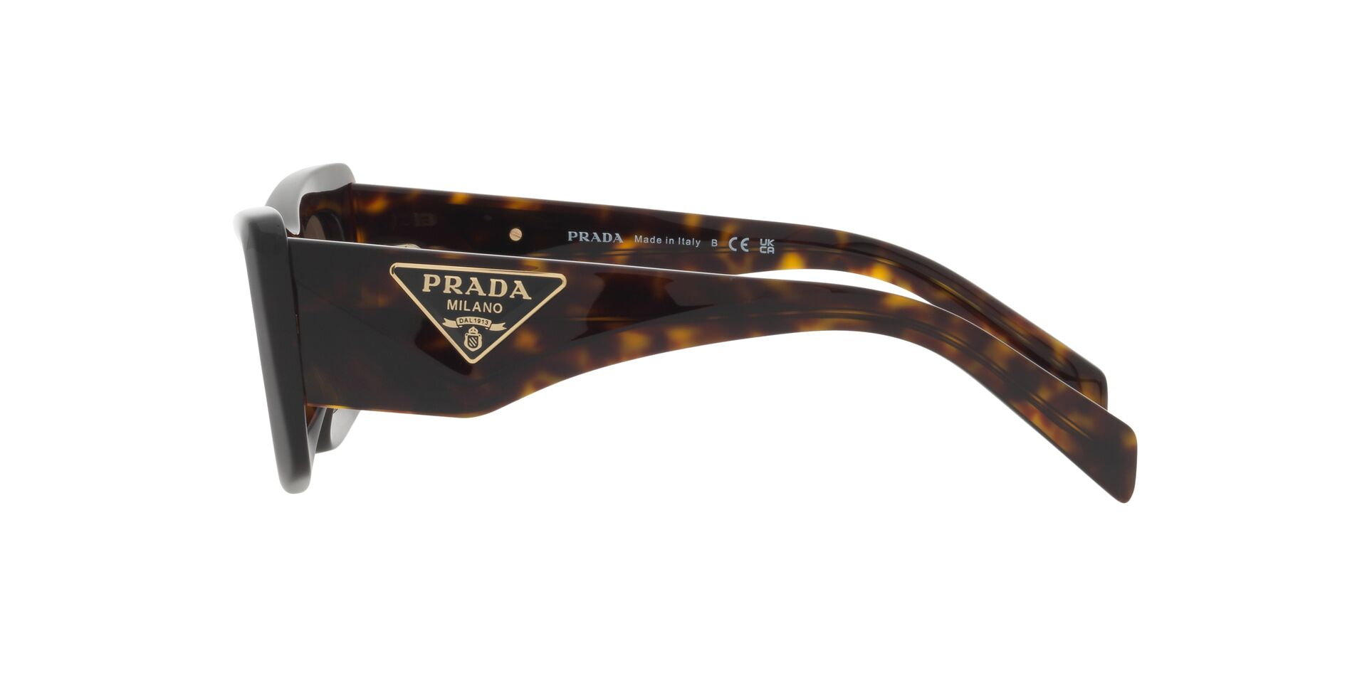 PRADA-13ZS/S 2AU06B TORTOISE(DARK BROWN 50*21, Marrón, hi-res image number 2