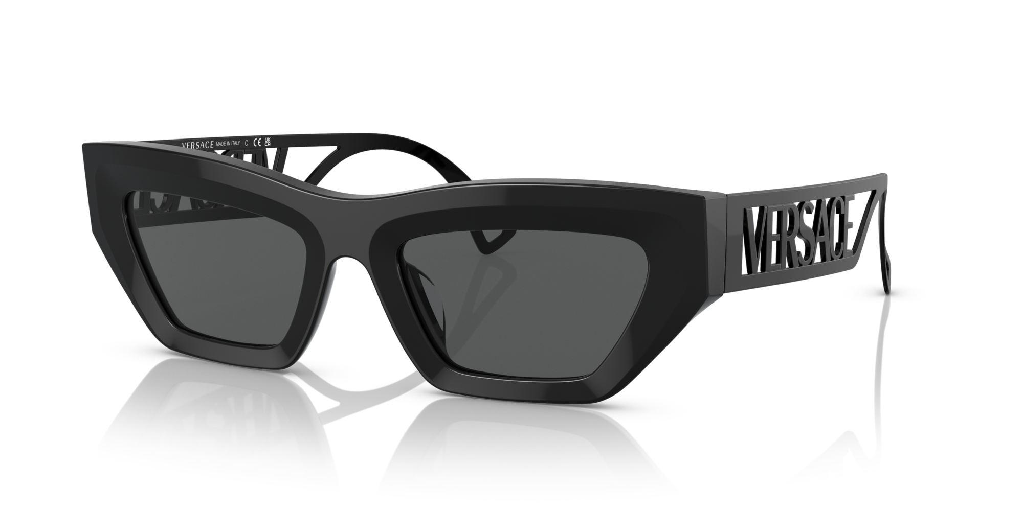 VERSACE-4432U/S 5232/87 NEGRA(NEGRO) 53*20, Negro, hi-res image number 0