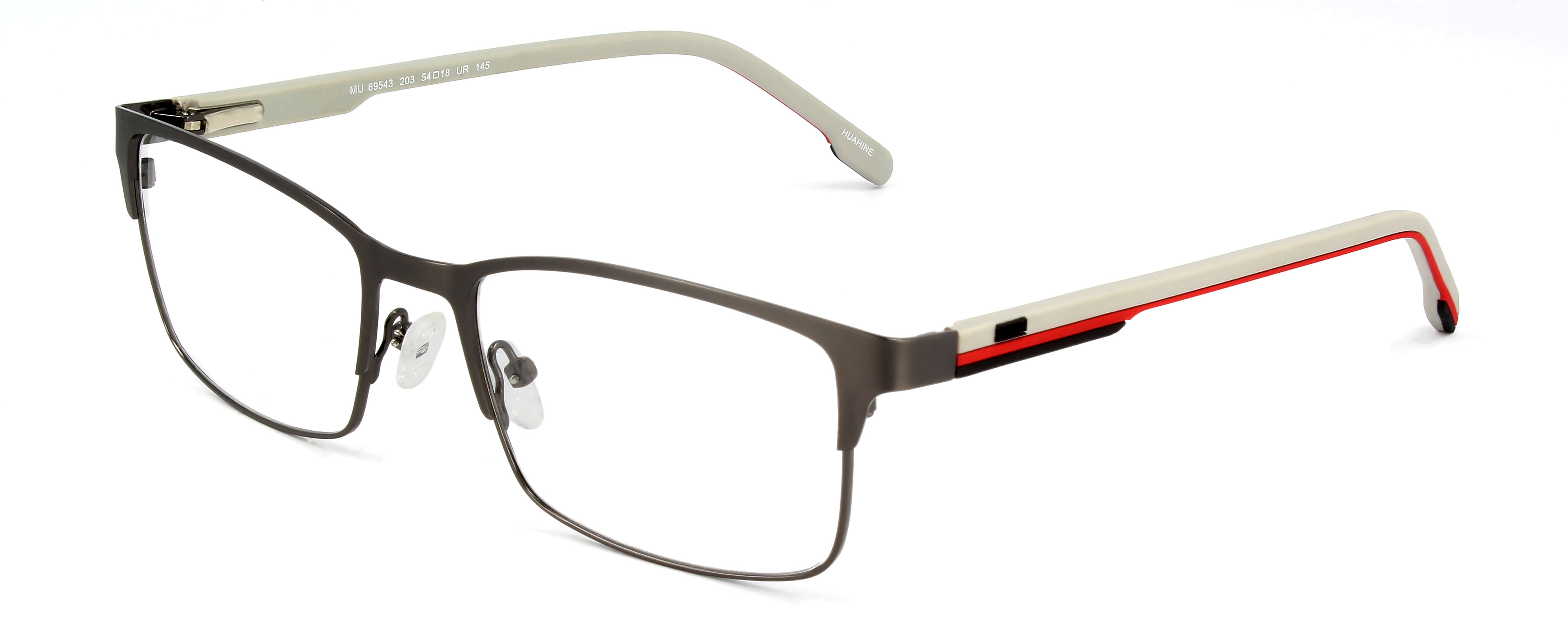 MUNICH-69543/G 203 GUN METAL/GRIS/ROJO 54*18, Gris, hi-res image number 0