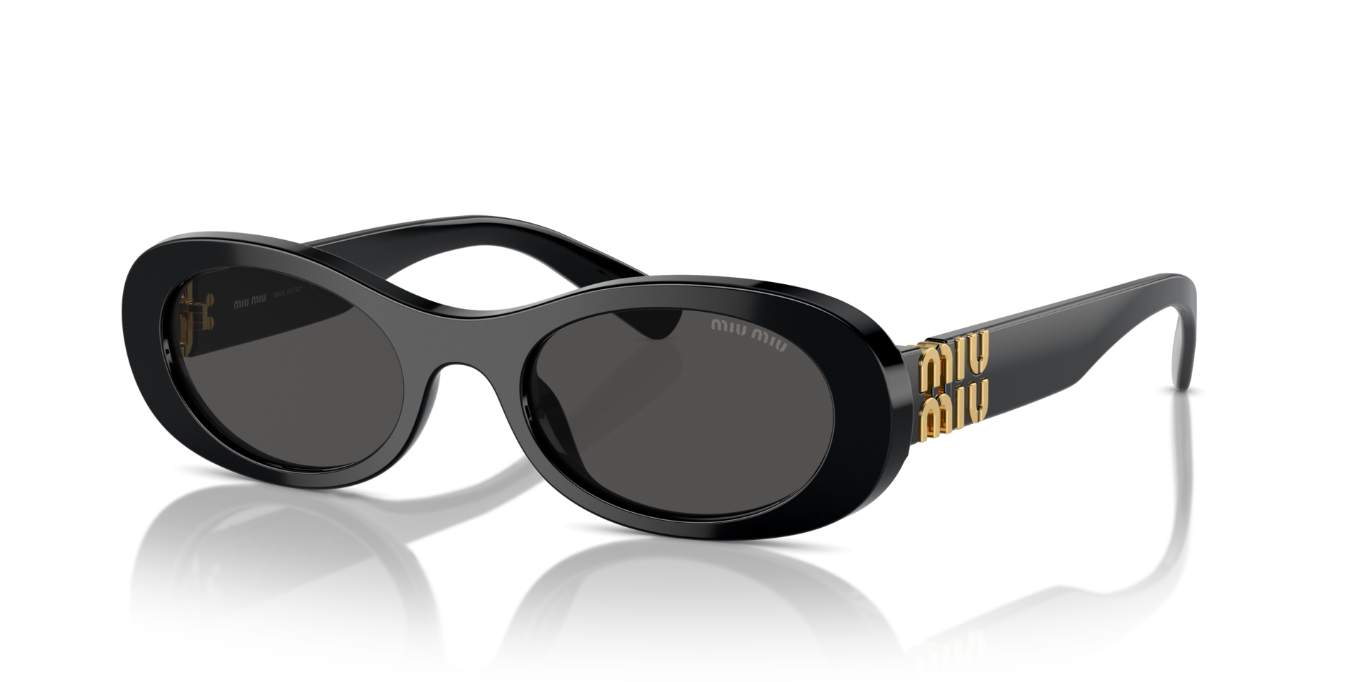 MIUMIU-06ZS/S 1AB5S0 BLACK(DARK GREY 50*20, , hi-res image number 0