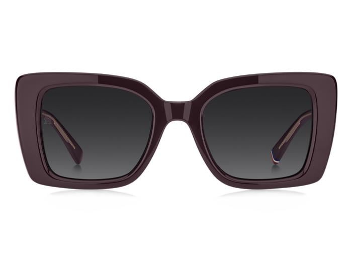 TOMMYHILFIGER-TH2341/S/S LHF*9O BURGUNDY2(DARKGREYSHADED 51*21, Violeta, hi-res image number 1