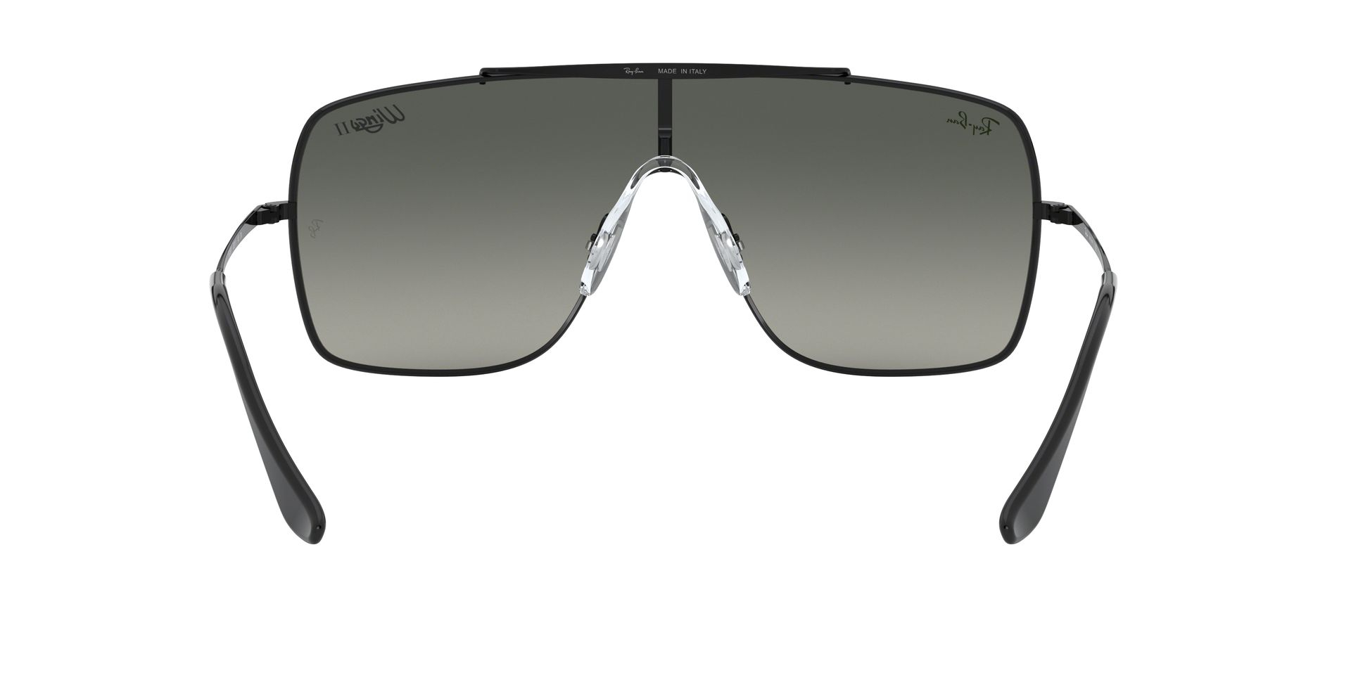 RB-3697 002/11 BLACK (GREY GRADIENT DARK GREY) 35*13, Negro, hi-res image number 5
