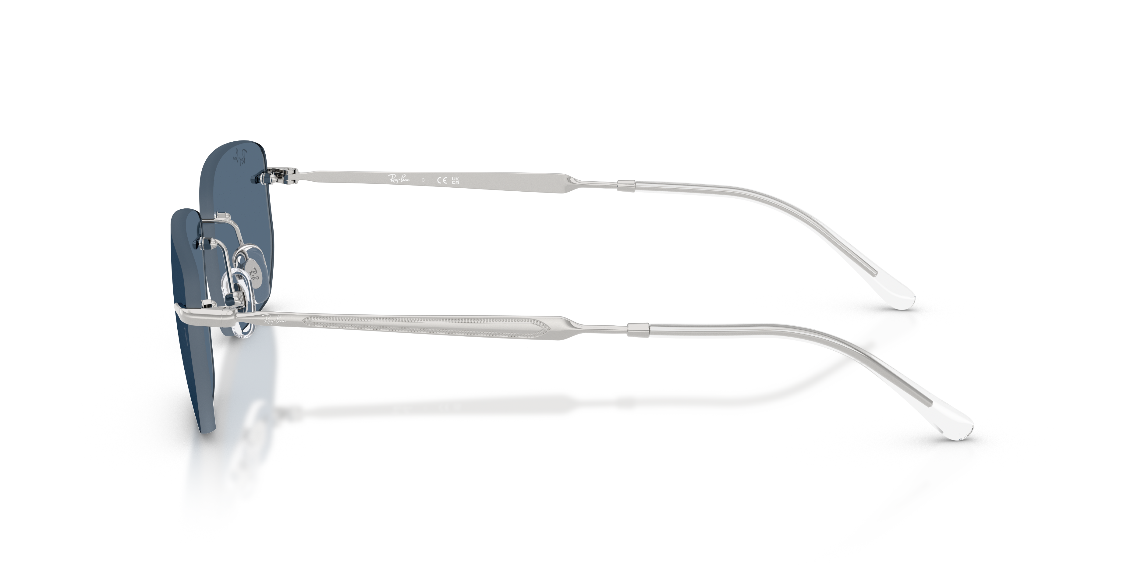 RB-3768 003/80 SILVER(DARK BLUE 56*17, Plata, hi-res image number 2