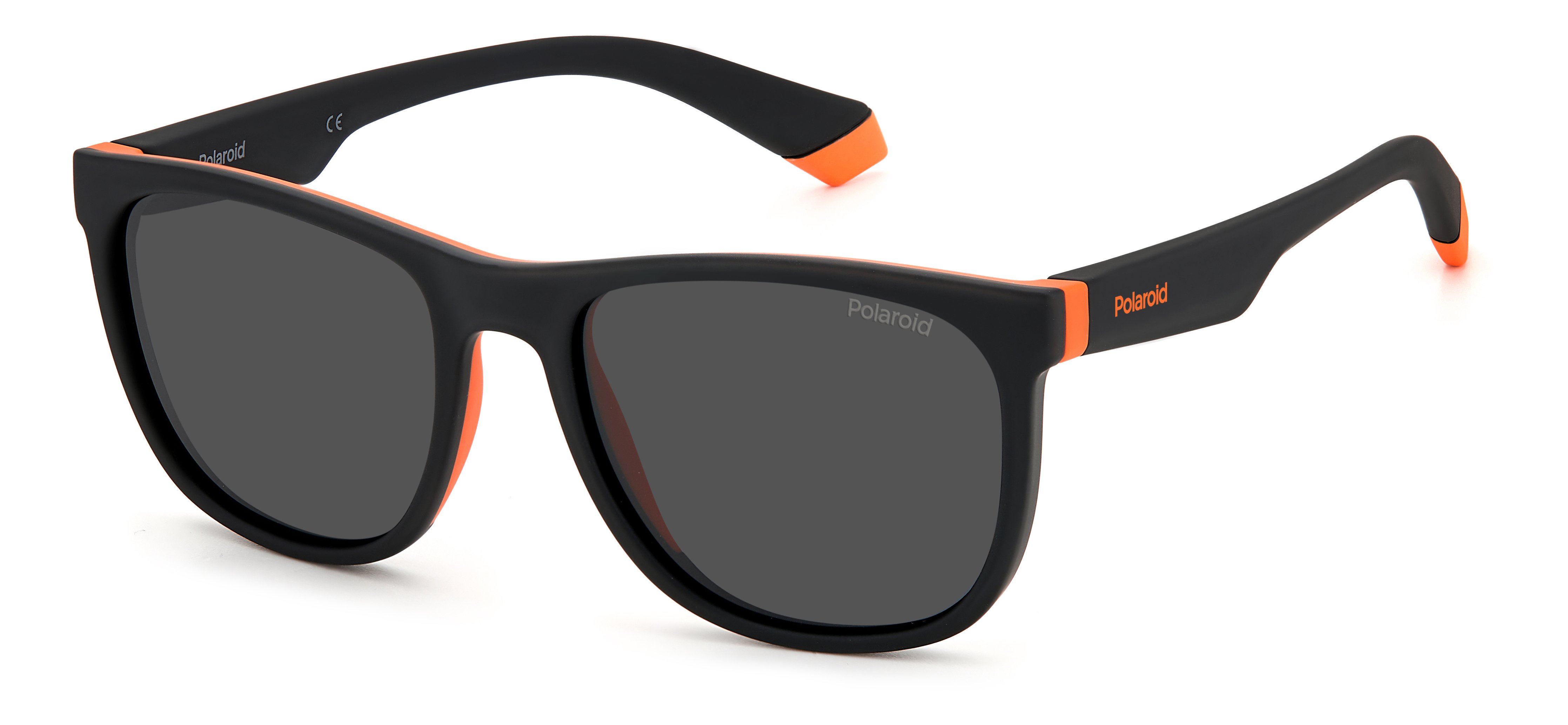 POLAROID-KIDS-8049/S 8LZ*M9 BLACK ORANGE(GREY POLARIZED 49*16, Negro, hi-res image number 0