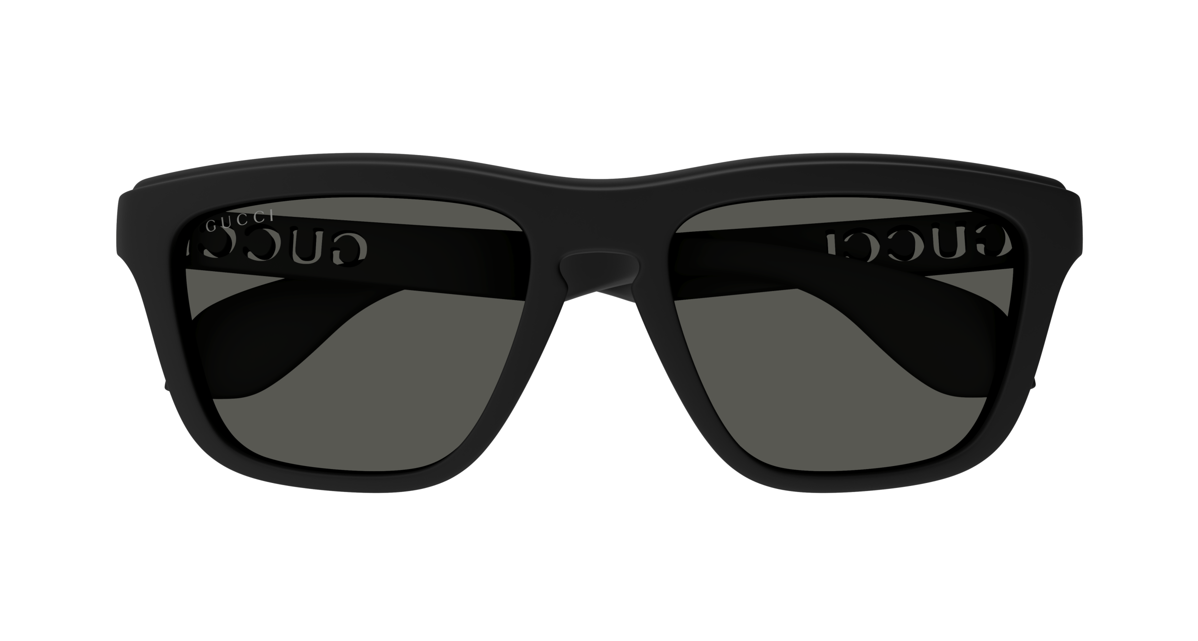 GUCCI-1571S/S 001 BLACK (GREY) 55*18, Negro, hi-res image number 1