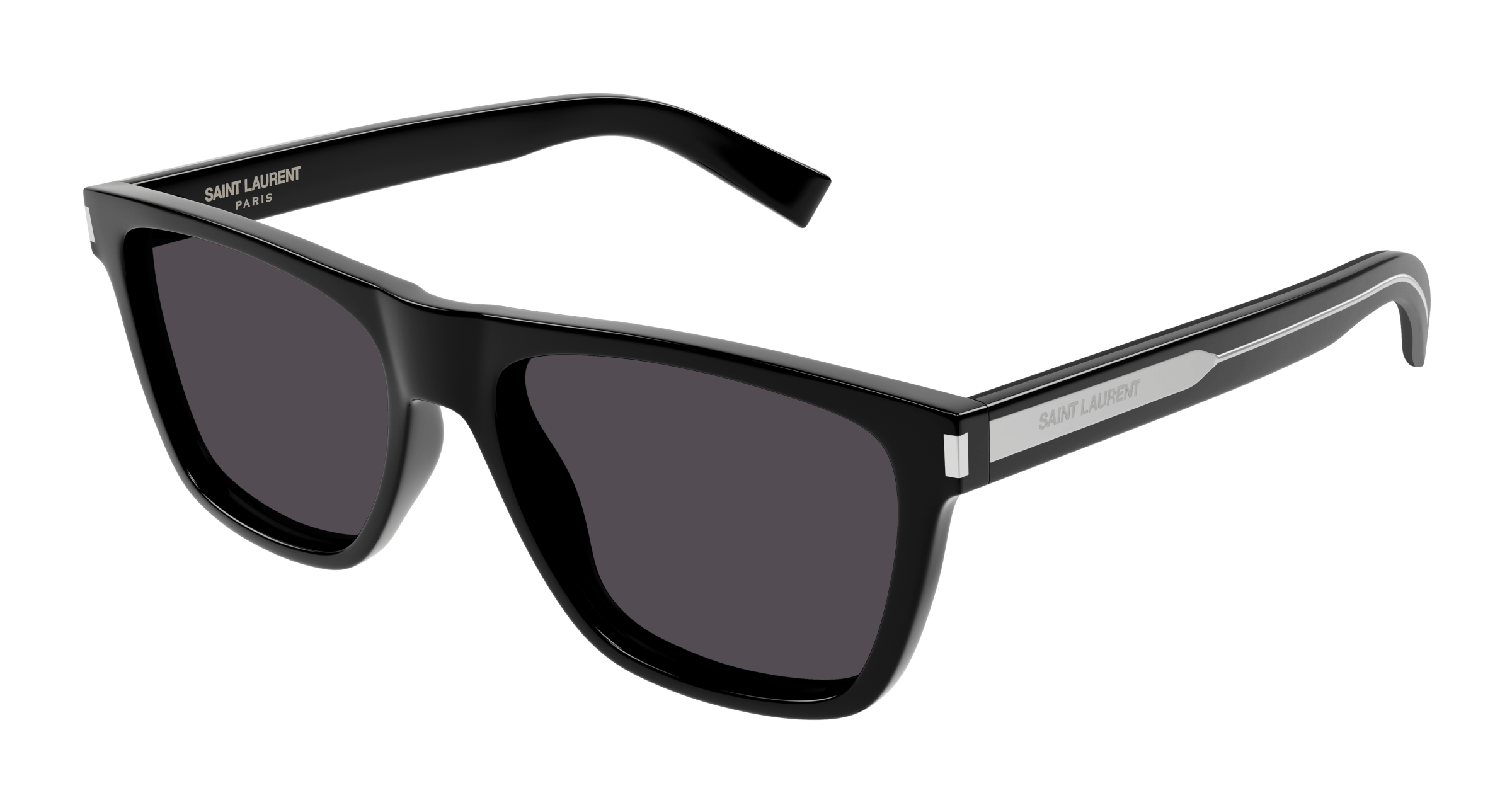 SAINT-LAURENT-SL619/S 001 BLACK(CRYSTAL BLACK 56*17, Negro, hi-res image number 0