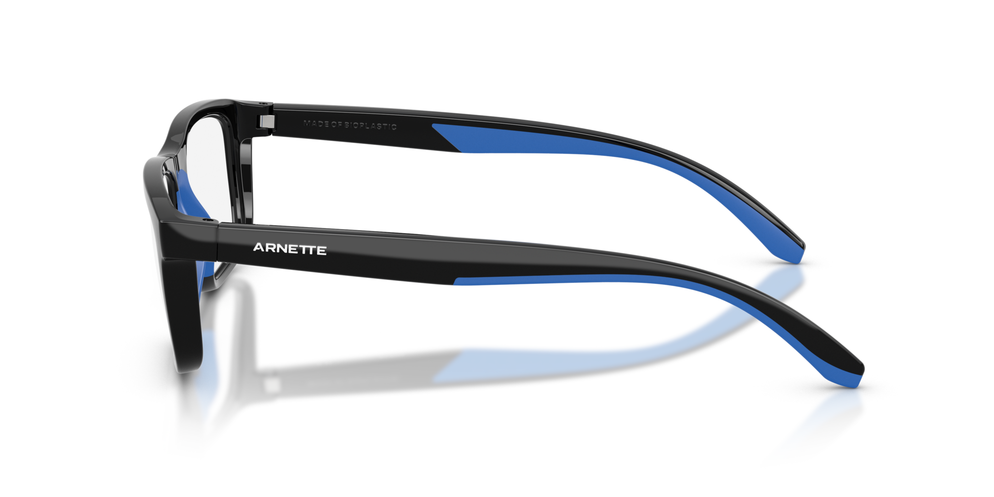 ARNETTE-7271 2753 BLACK/ROYAL BLUE RUBBER 55*17, Negro | goma azul royal, hi-res image number 2