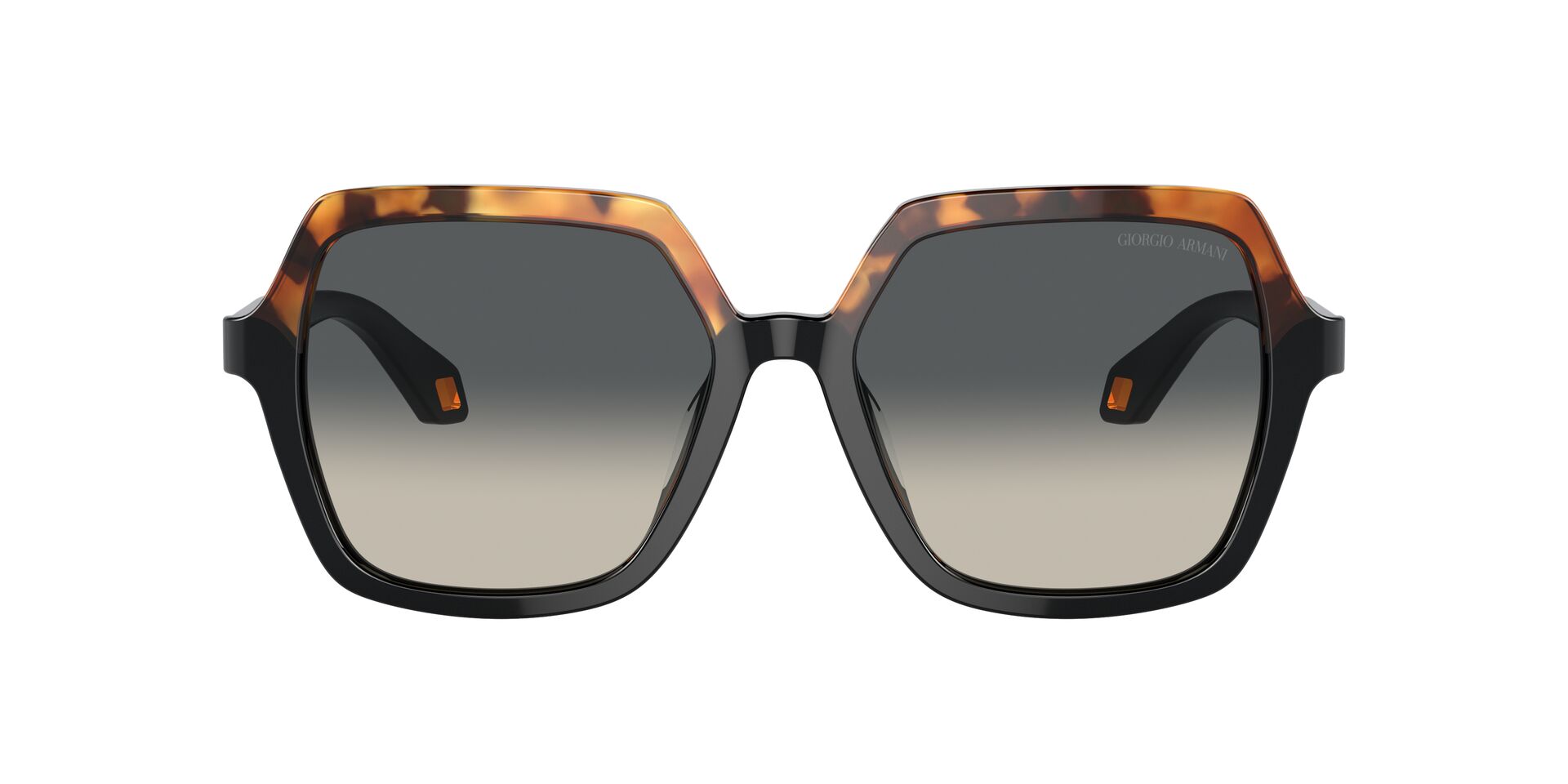 ARMANI-8193U/S 587519 YELLOW HAVANA/BLACK(GREY GRADIENT 55*17, Negro | Havana, hi-res image number 1
